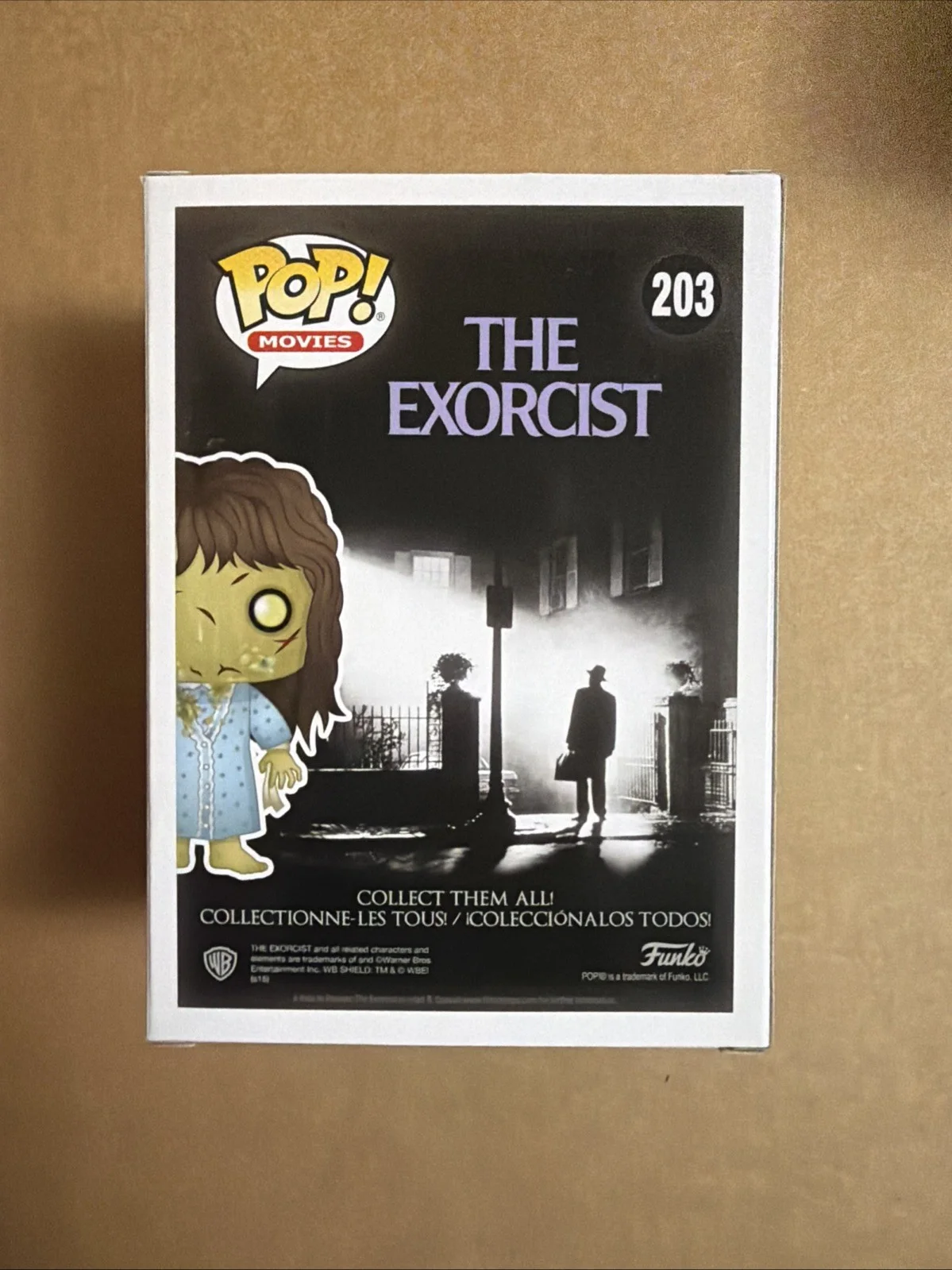 Linda Blair — 1/1 Linda Blair Signed/Autographed Regan Funko Pop! Tone Rodriguez. OCCM COA., image 3
