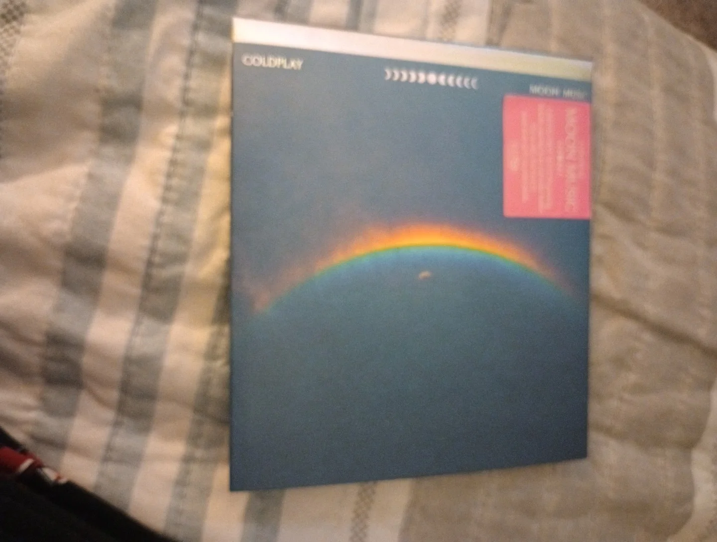 Coldplay Moon Music CD With Signed Autographed Auto Art Card Brand New Sealed, image 4