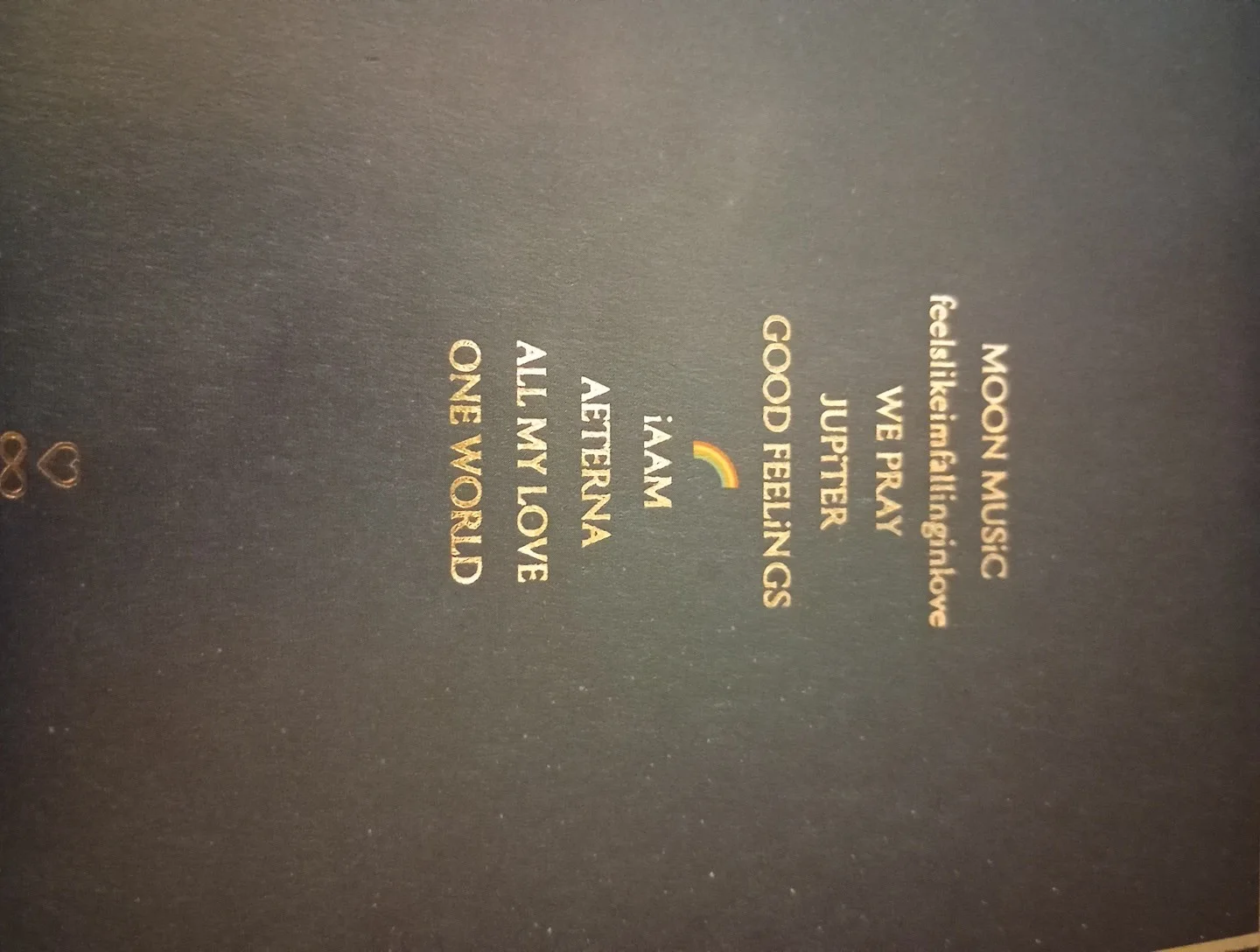 Coldplay Moon Music CD With Signed Autographed Auto Art Card Brand New Sealed, image 5