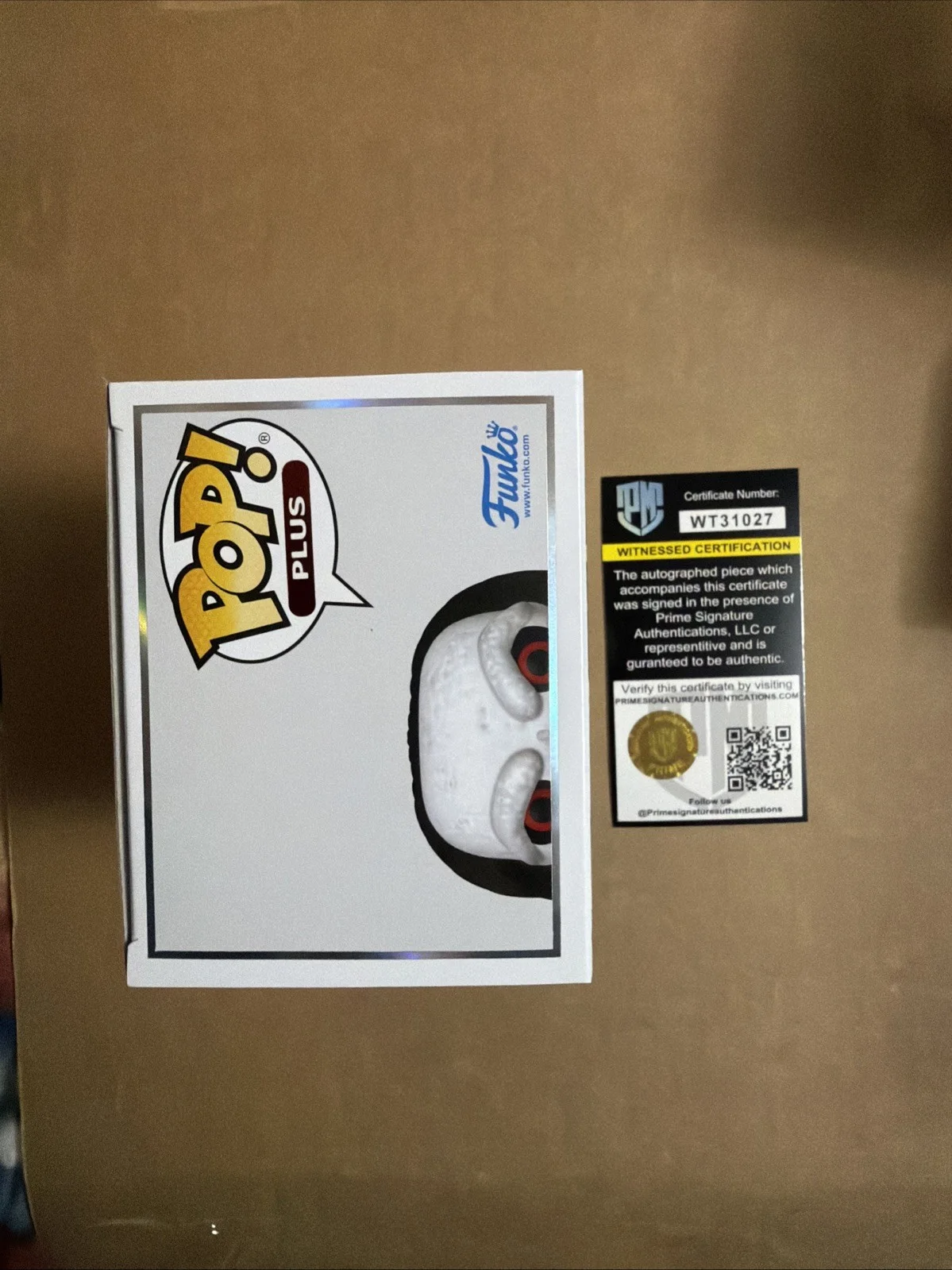 Tobin Bell Signed/Autographed Billy The Puppet Funko Pop! Prime Witnessed COA, изображение 5