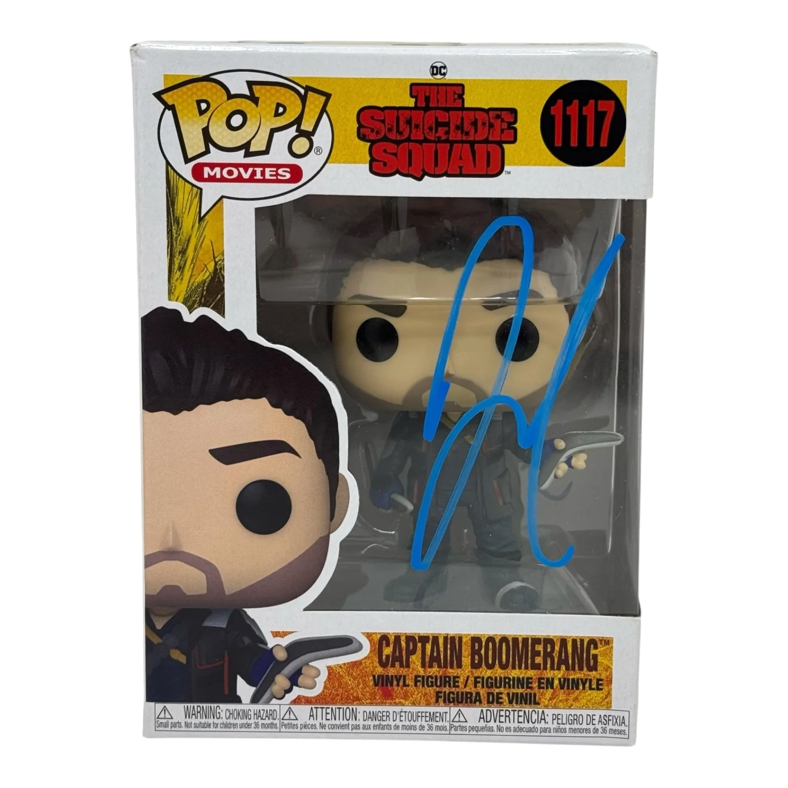 Jai Courtney — Jai Courtney Signed The Suicide Squad Captain Boomerang Funko Pop Autograph ACOA