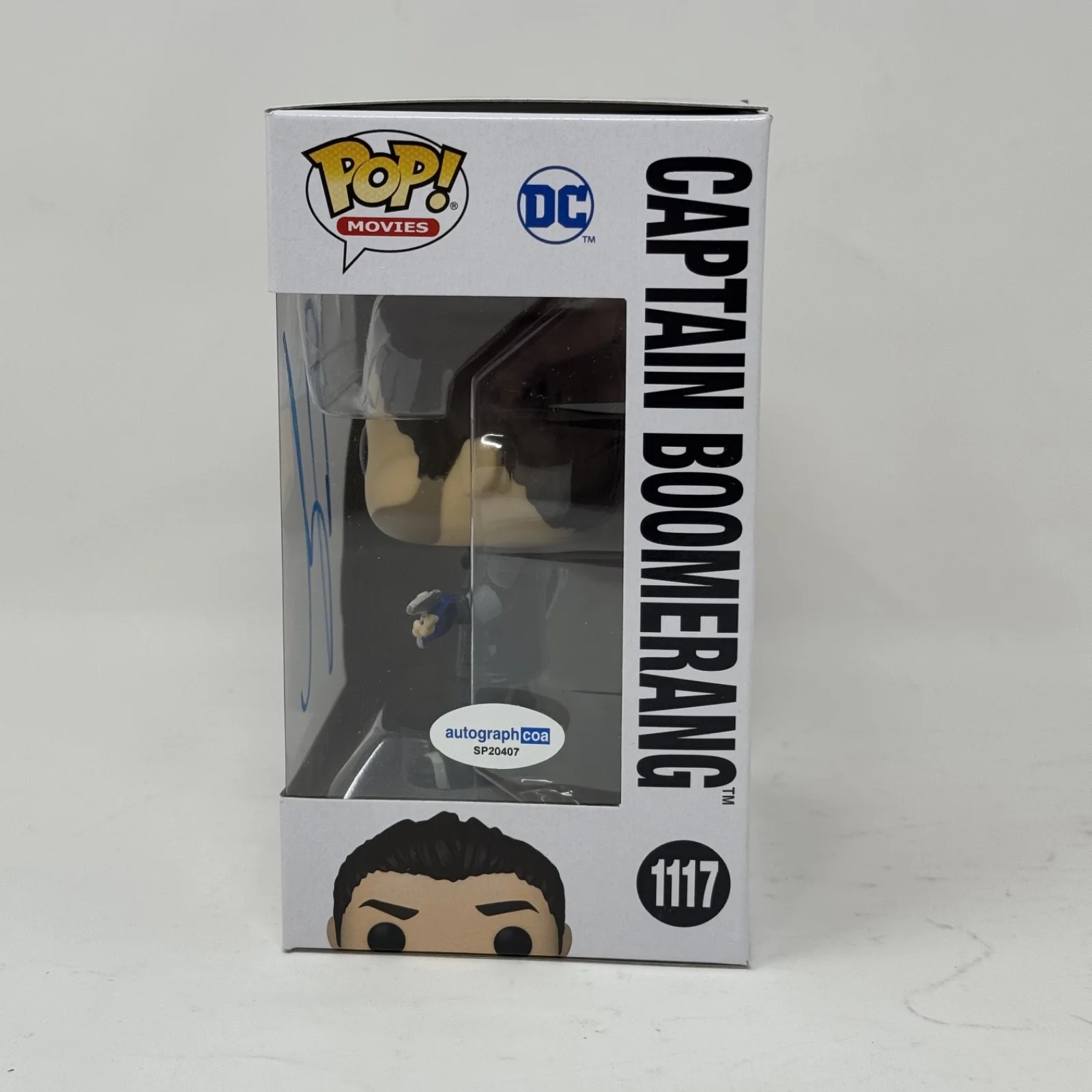 Jai Courtney — Jai Courtney Signed The Suicide Squad Captain Boomerang Funko Pop Autograph ACOA, изображение 4