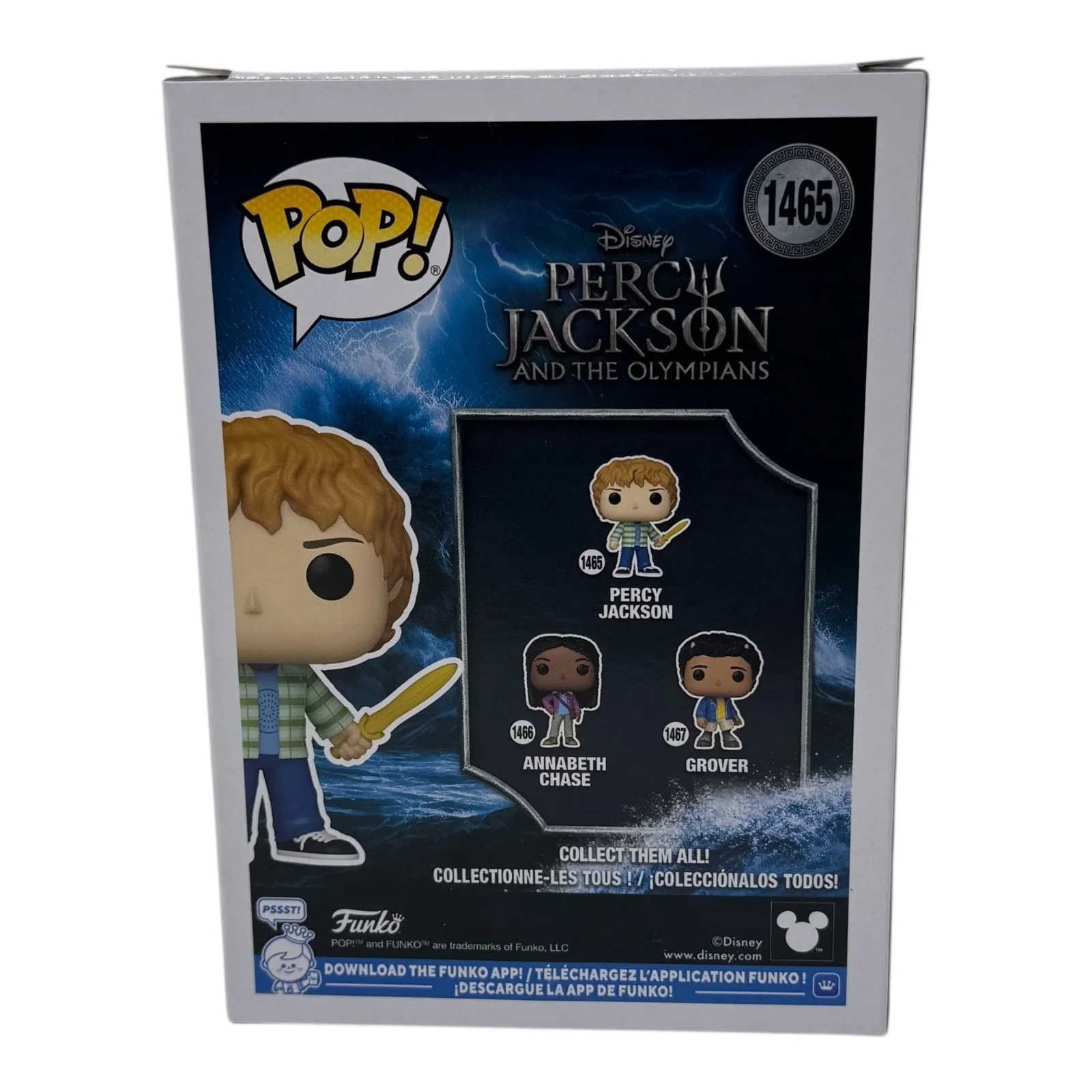Walker Scobell — Walker Scobell Signed Percy Jackson and The Olympians Funko Pop Autograph ACOA, изображение 4