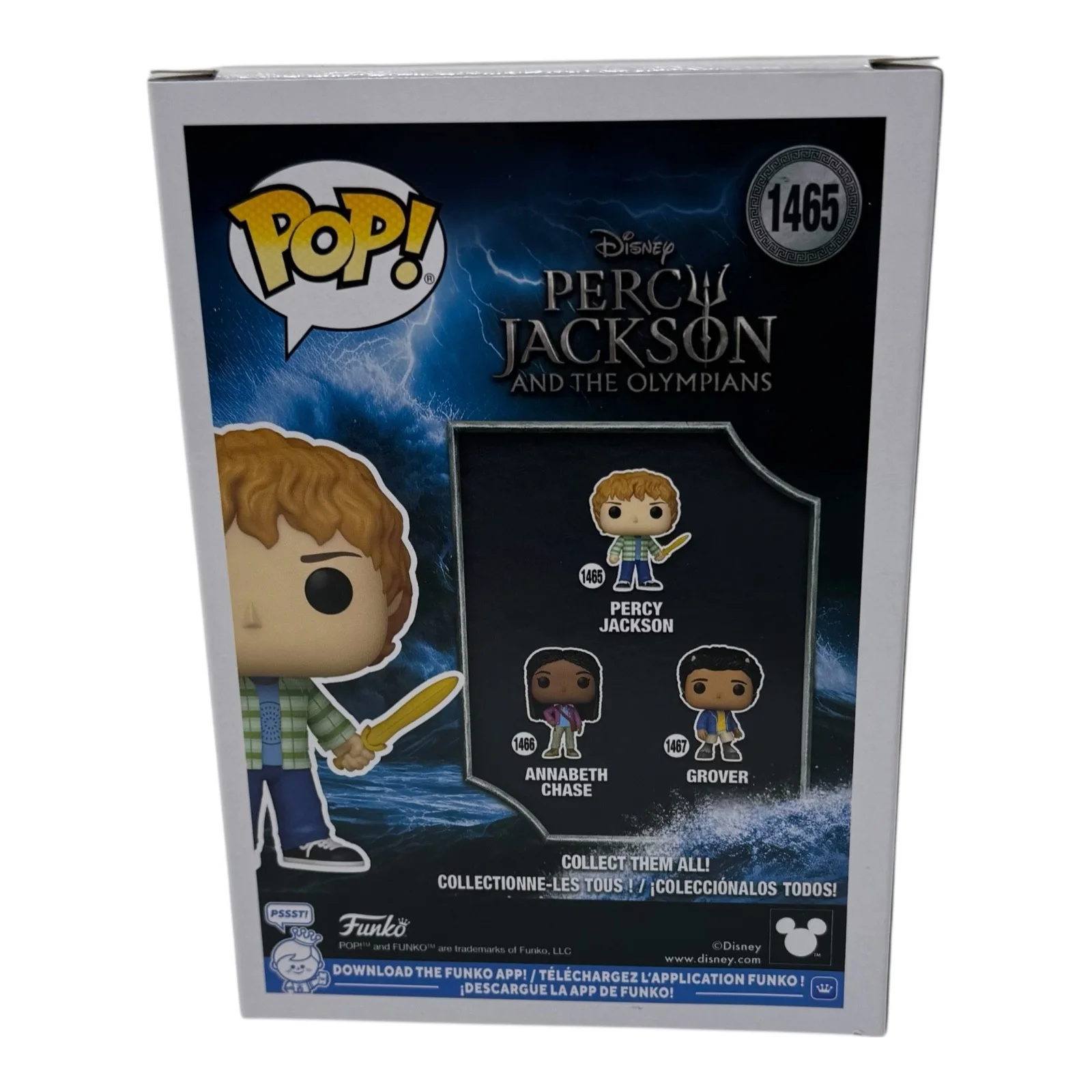 Walker Scobell — Walker Scobell Signed Percy Jackson and The Olympians Funko Pop Autograph ACOA, изображение 4