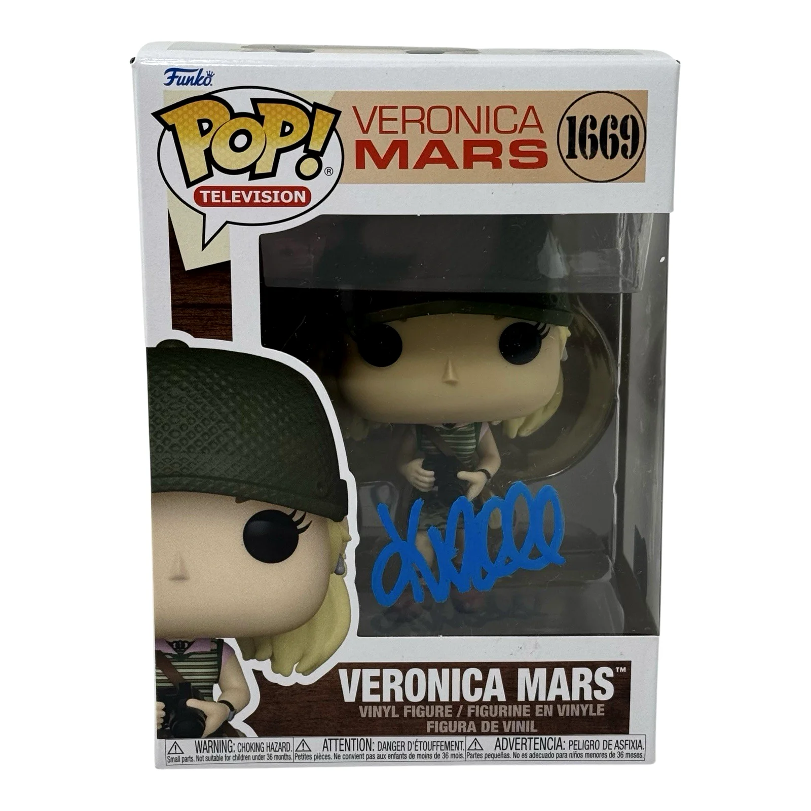 Kristen Bell — Kristen Bell Signed Veronica Mars Funko Pop #1669 Autograph Figure Beckett COA