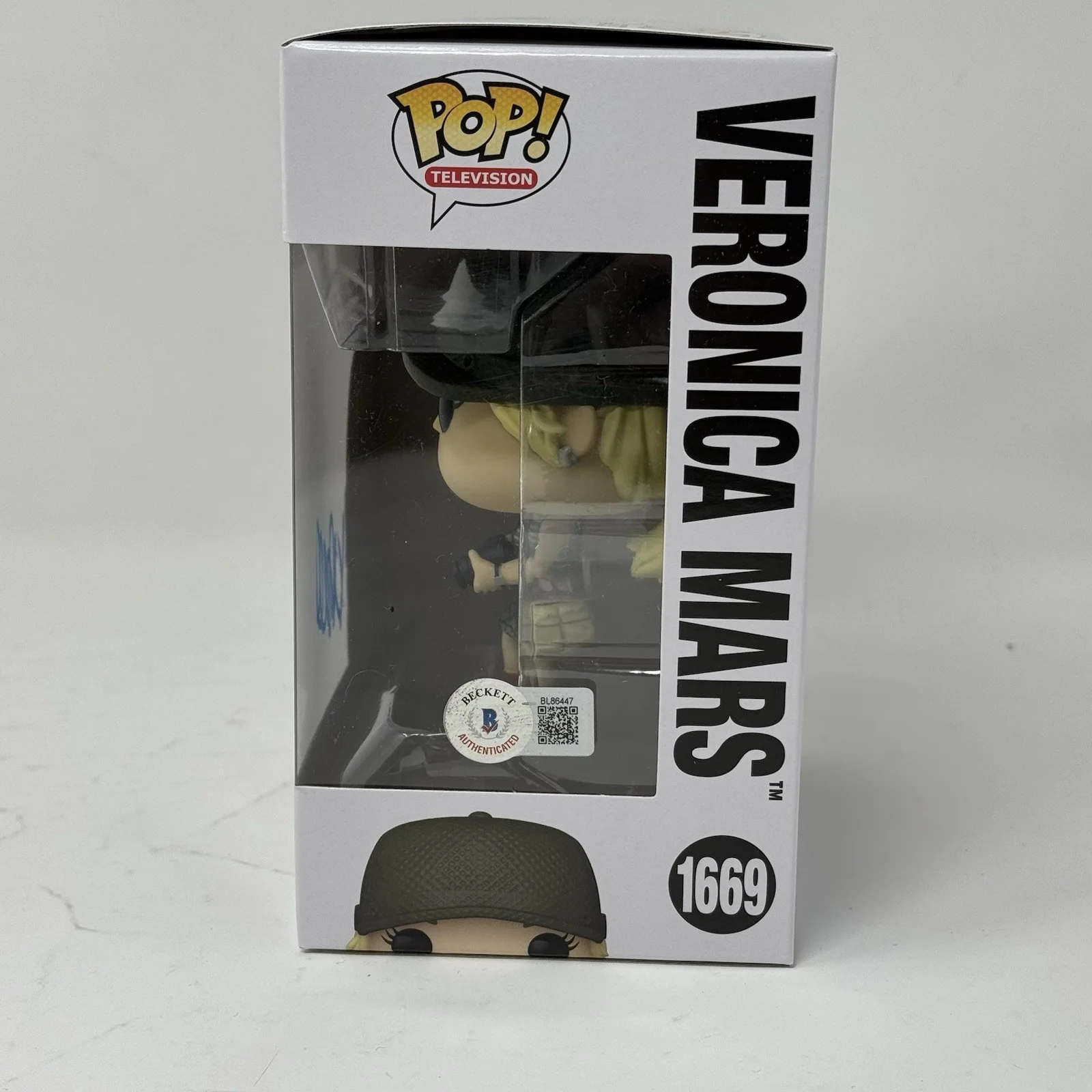Kristen Bell — Kristen Bell Signed Veronica Mars Funko Pop #1669 Autograph Figure Beckett COA, image 5