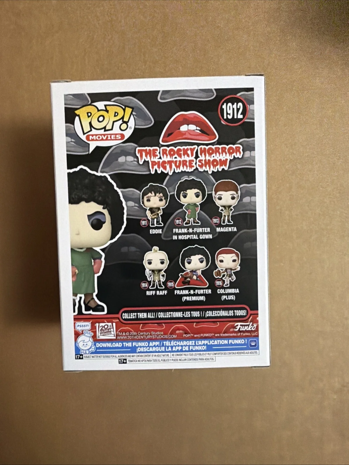Tim Curry Signed/Autographed Funko Pop! Frank-N-Furter. OCCM/Curry Holo COA, изображение 3