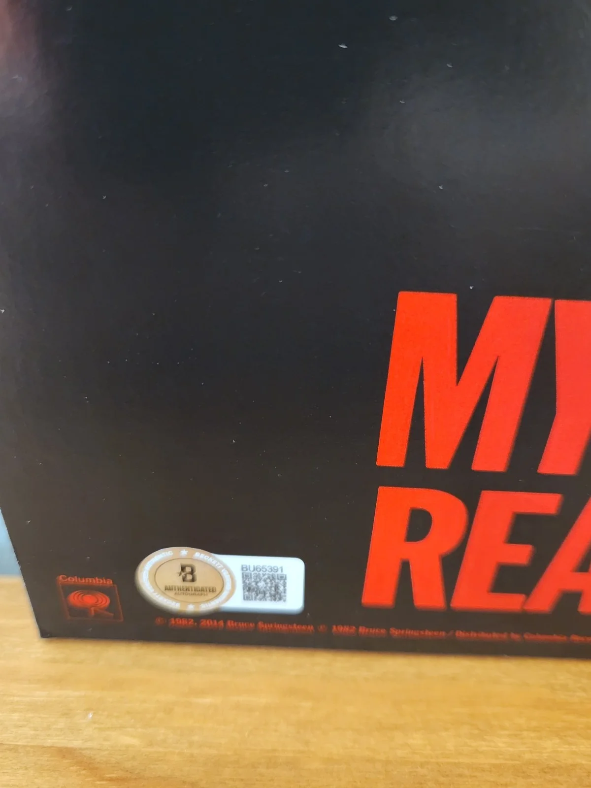 Jeremy Allen White Signed Nebraska Vinyl Deliver Me From Nowhere BAS COA, изображение 3