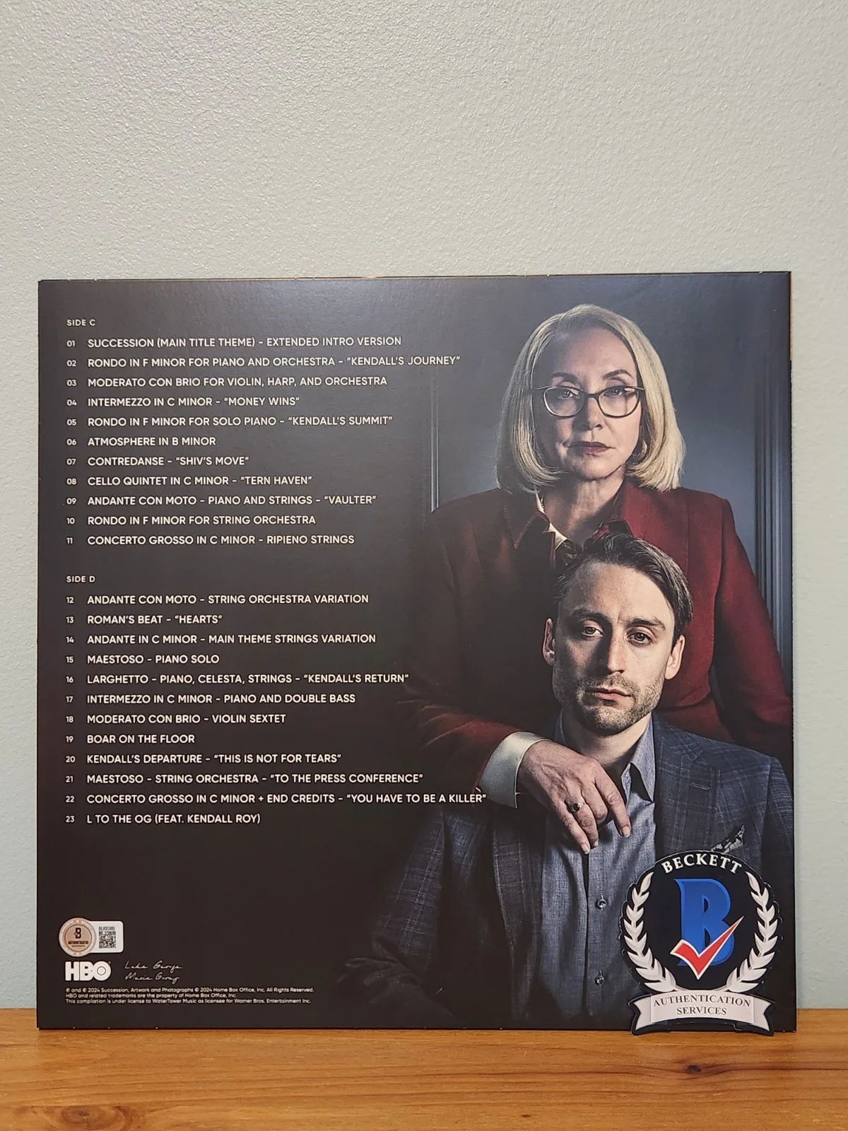 nicholas britell — Nicholas Britell Signed Succession Vinyl Score Season 2 Composer BAS COA HBO, изображение 2