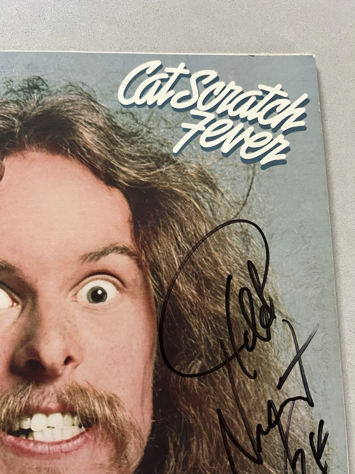 Ted Nugent signed autographed Cat Scratch Fev Album Record Vinyl Beckett BAS COA, изображение 4