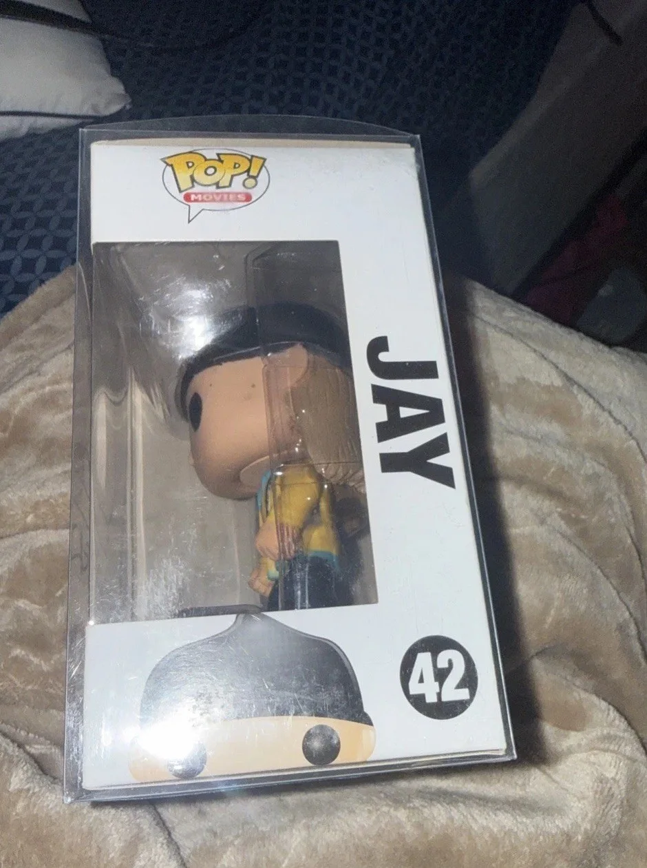 Autographed Jay and Silent Bob Jay 42 2013 Funko Pop Signed, image 4