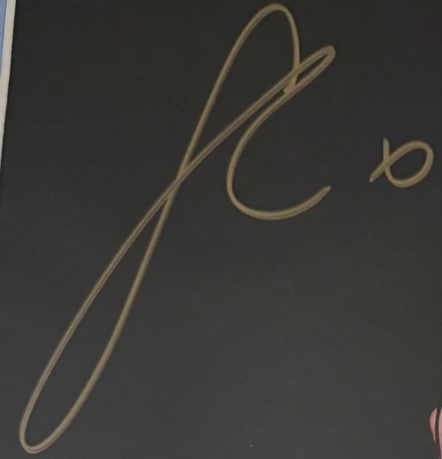 Sabrina Carpenter Autograph Signed Man’s Best Friend Framed Vinyl JSA Pop Singer, изображение 2