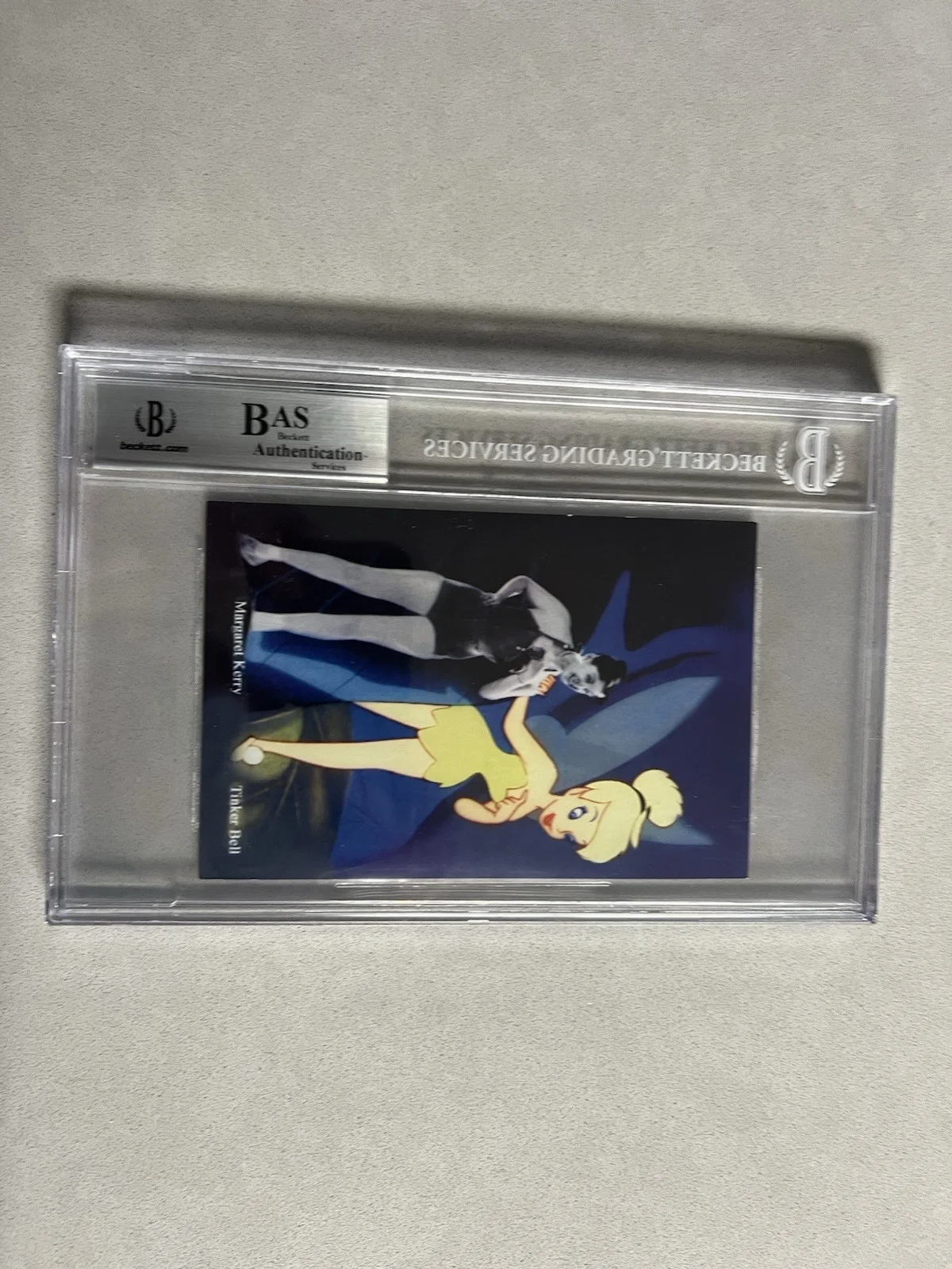 Margaret Kerry — Margaret Kerry signed Encapsulated Photo Beckett BAS COA slabbed Tinker Bell, image 2