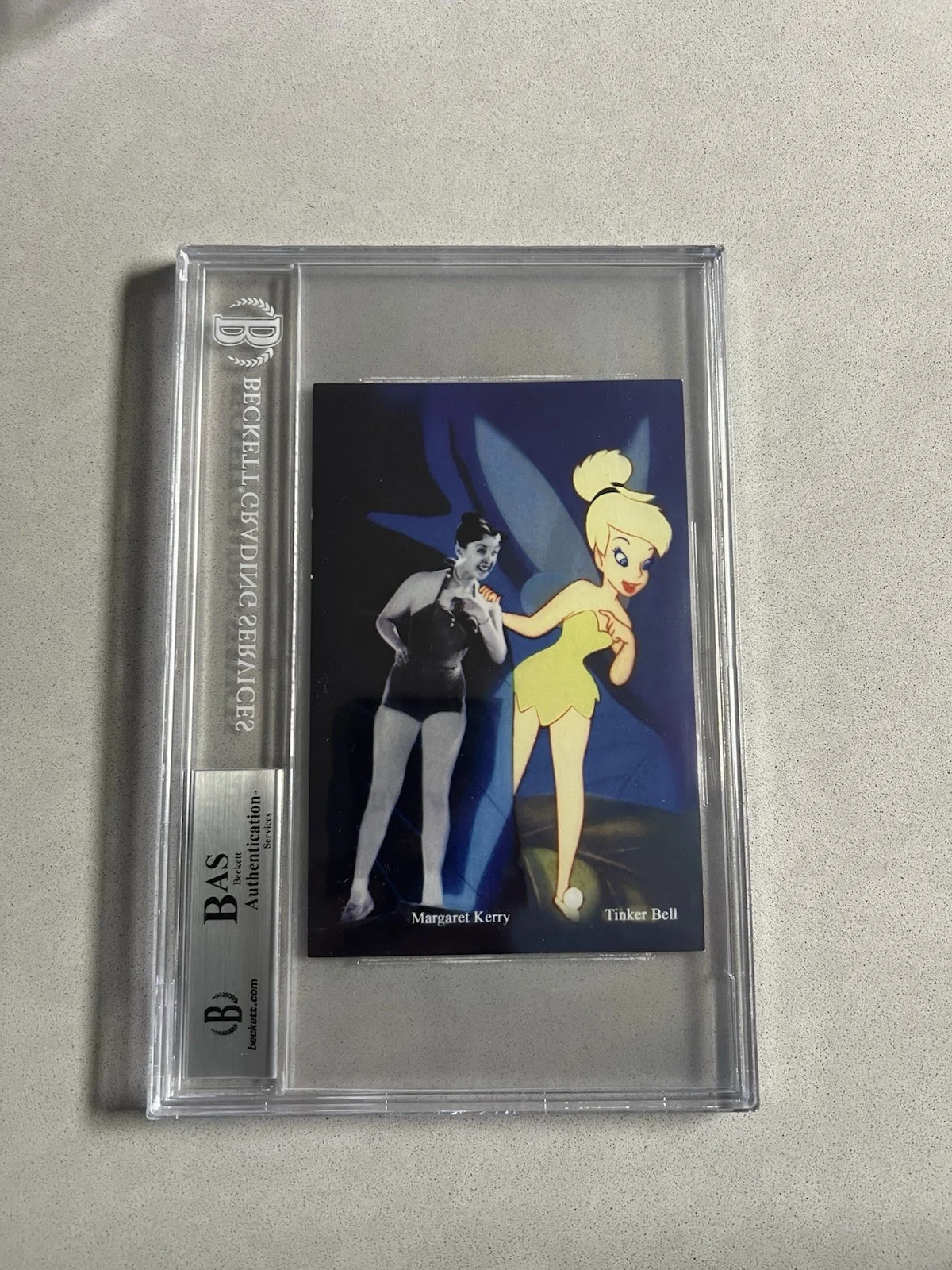 Margaret Kerry — Margaret Kerry signed Encapsulated Photo Beckett BAS COA slabbed Tinker Bell, image 3