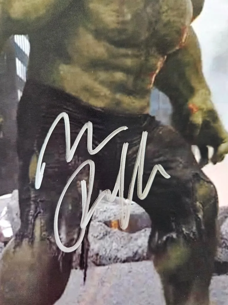 MARK RUFFALO — MARK RUFFALO HAND SIGNED AUTOGRAPHED 8X10 PHOTO MARVEL INCREDIBLE HULK W ITH COA, изображение 3