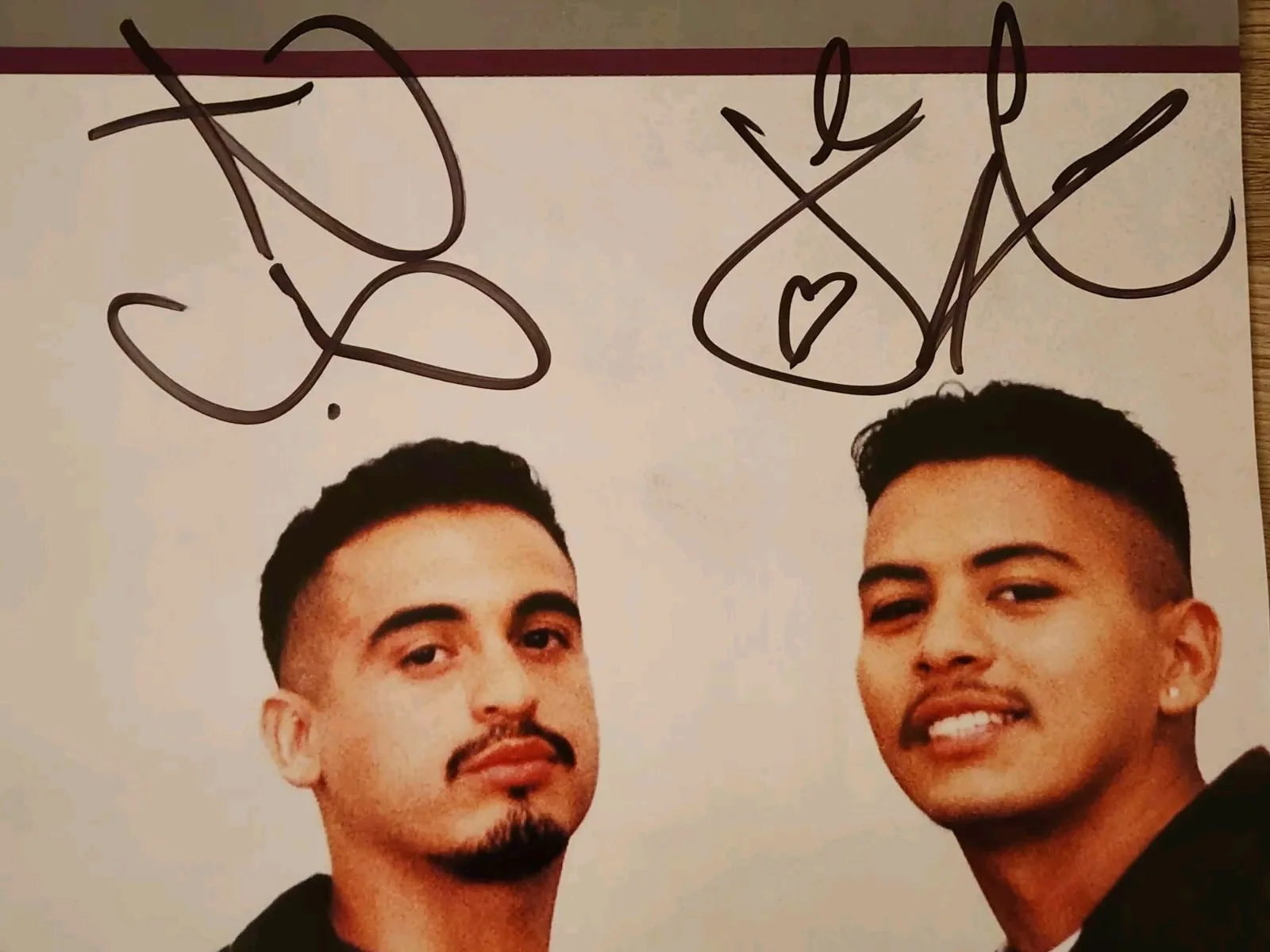 Nuflavor Autographed Poster 24x18 Hit Long Beach California Group Excellent Cond, image 3