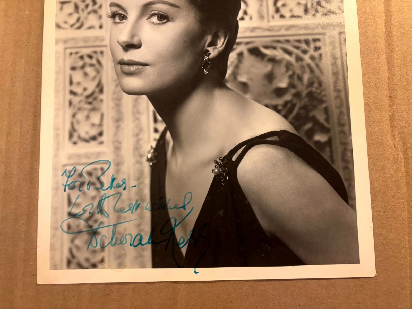 Deborah Kerr Rare Early Autographed 8/10 Photo '60s From Here to Eternity, изображение 3