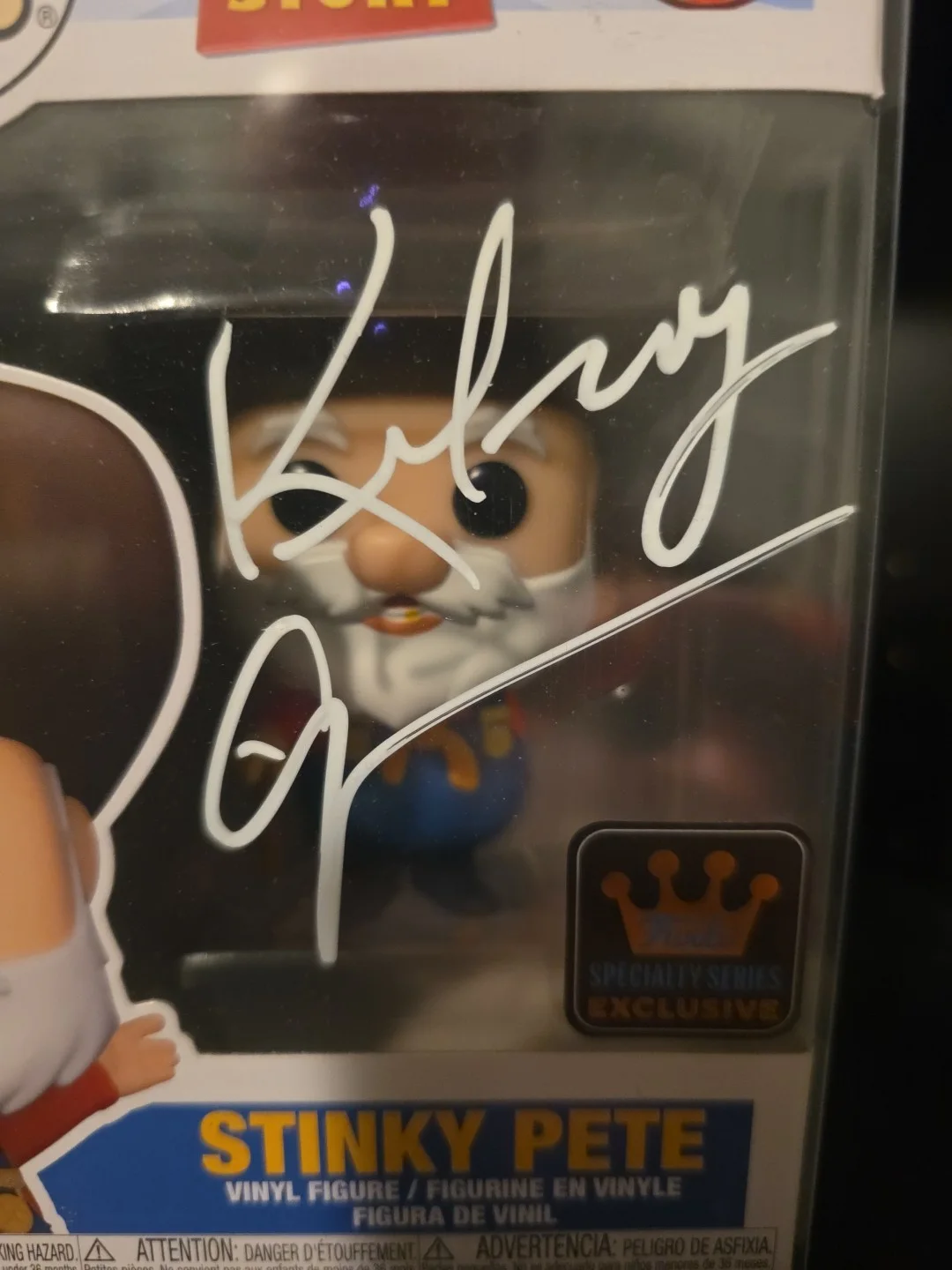 Kelsey Grammer — Kelsey Grammer Hand Signed Stinky Pete Funko Pop, image 2