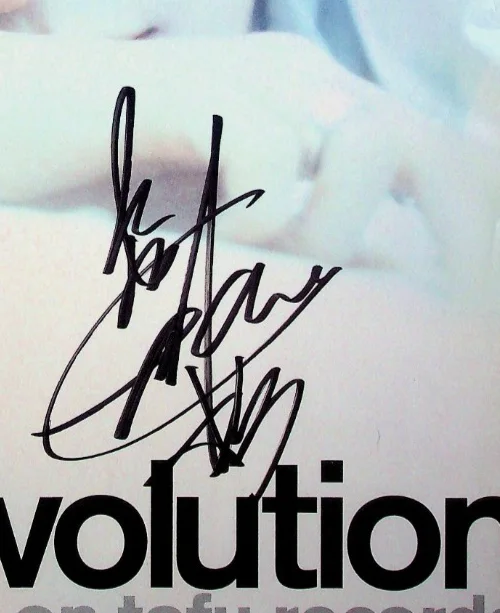 T.M.Revolution coordinate 2003 SIGNED Album Release Promotional Poster 11x17, image 2