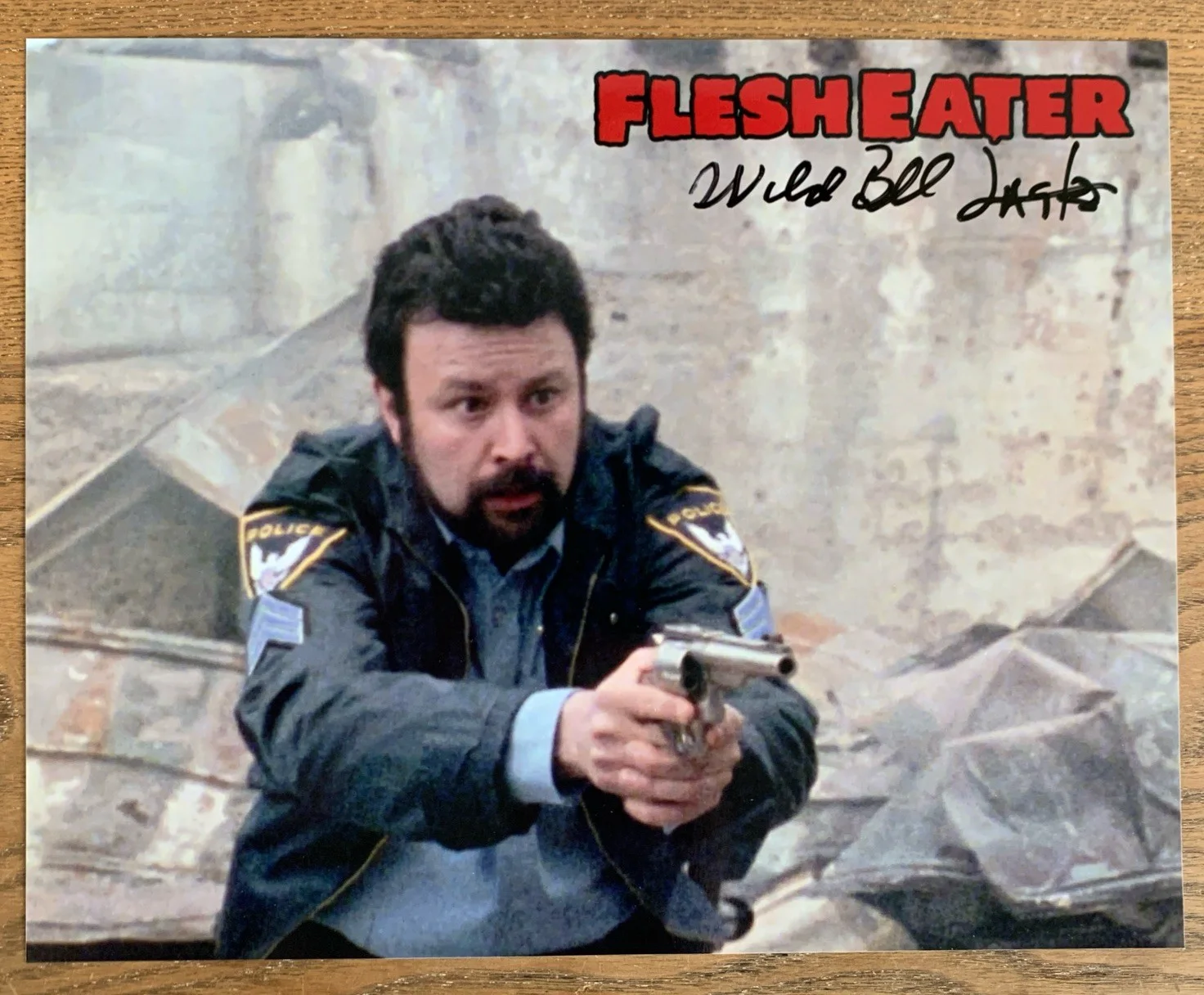 Wild Bill Laczko — “Wild Bill” Laczko Autograph From Flesh Eater, Bill Hinzman Zombie Horror