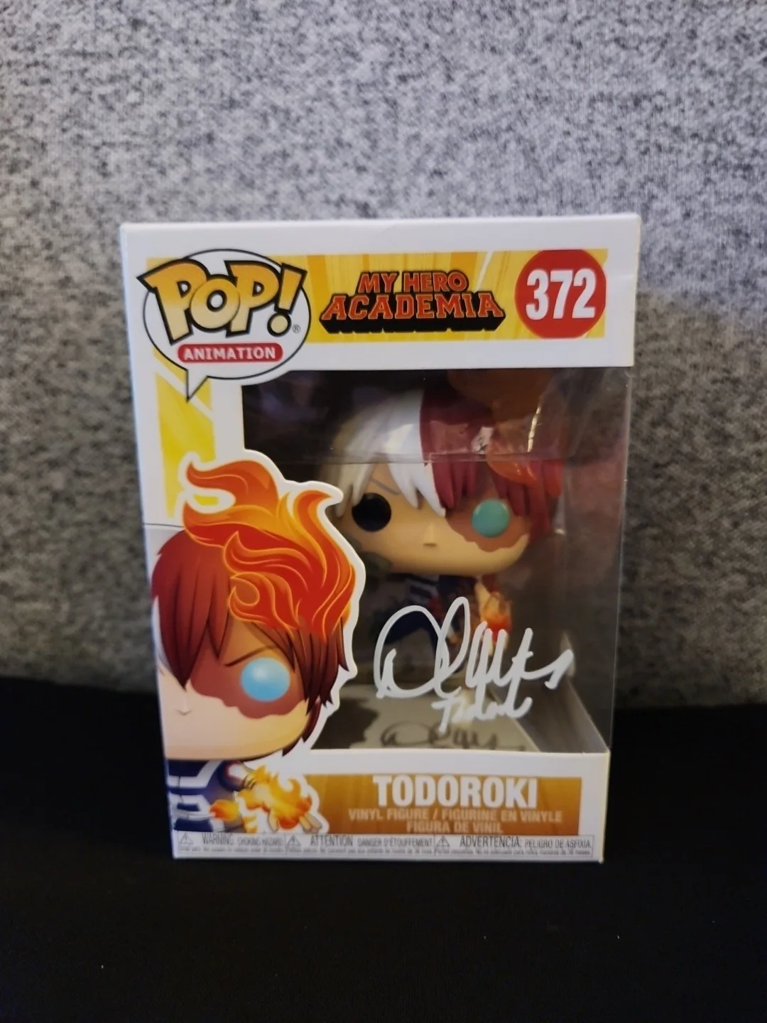 David Mantranga — *Signed!* Todoroki My Hero Academia By VA David Mantringa JSA, image 3