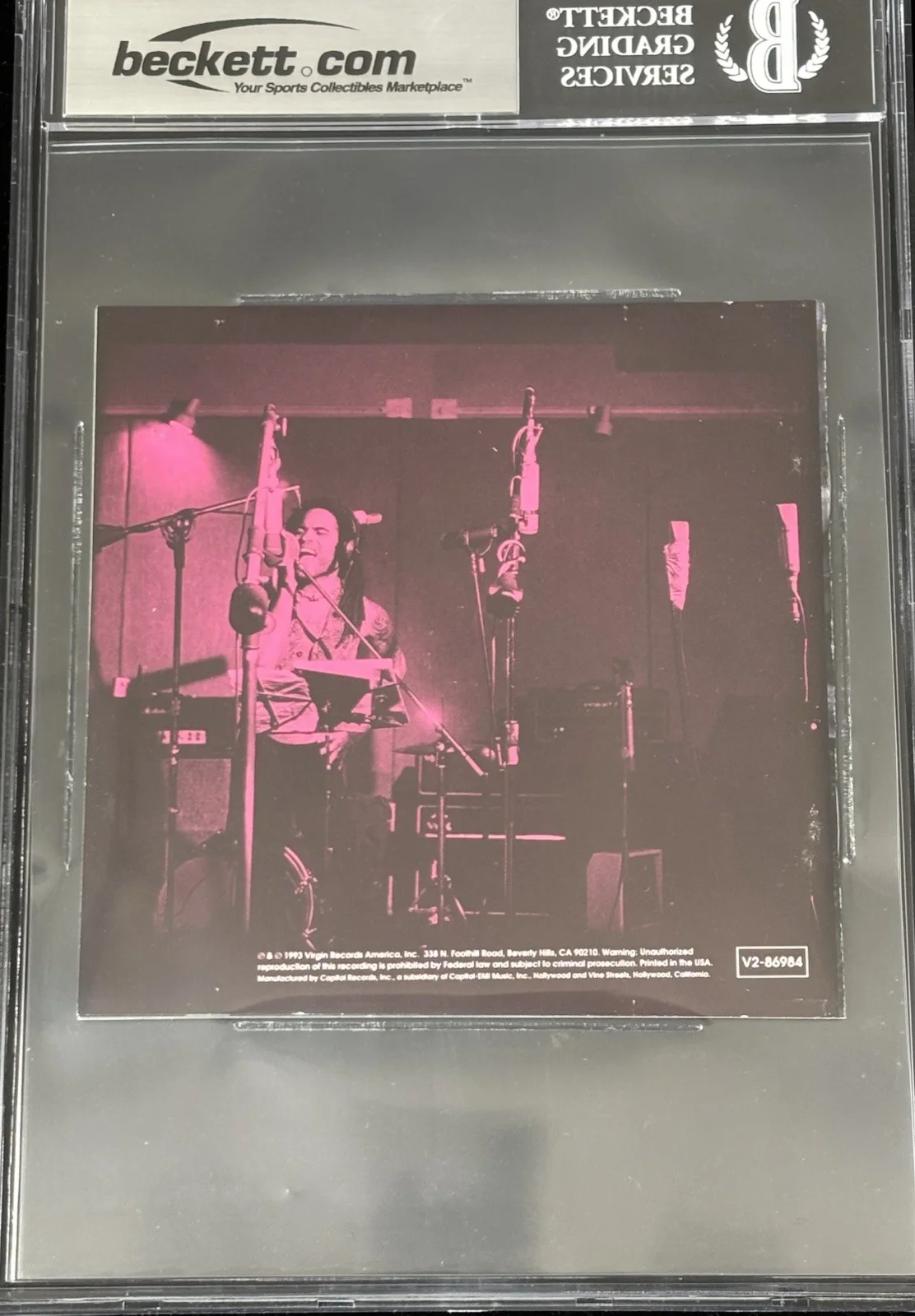 Lenny Kravitz Signed Are You Gonna Go My Way CD Booklet BAS Slabbed Autograph, изображение 2