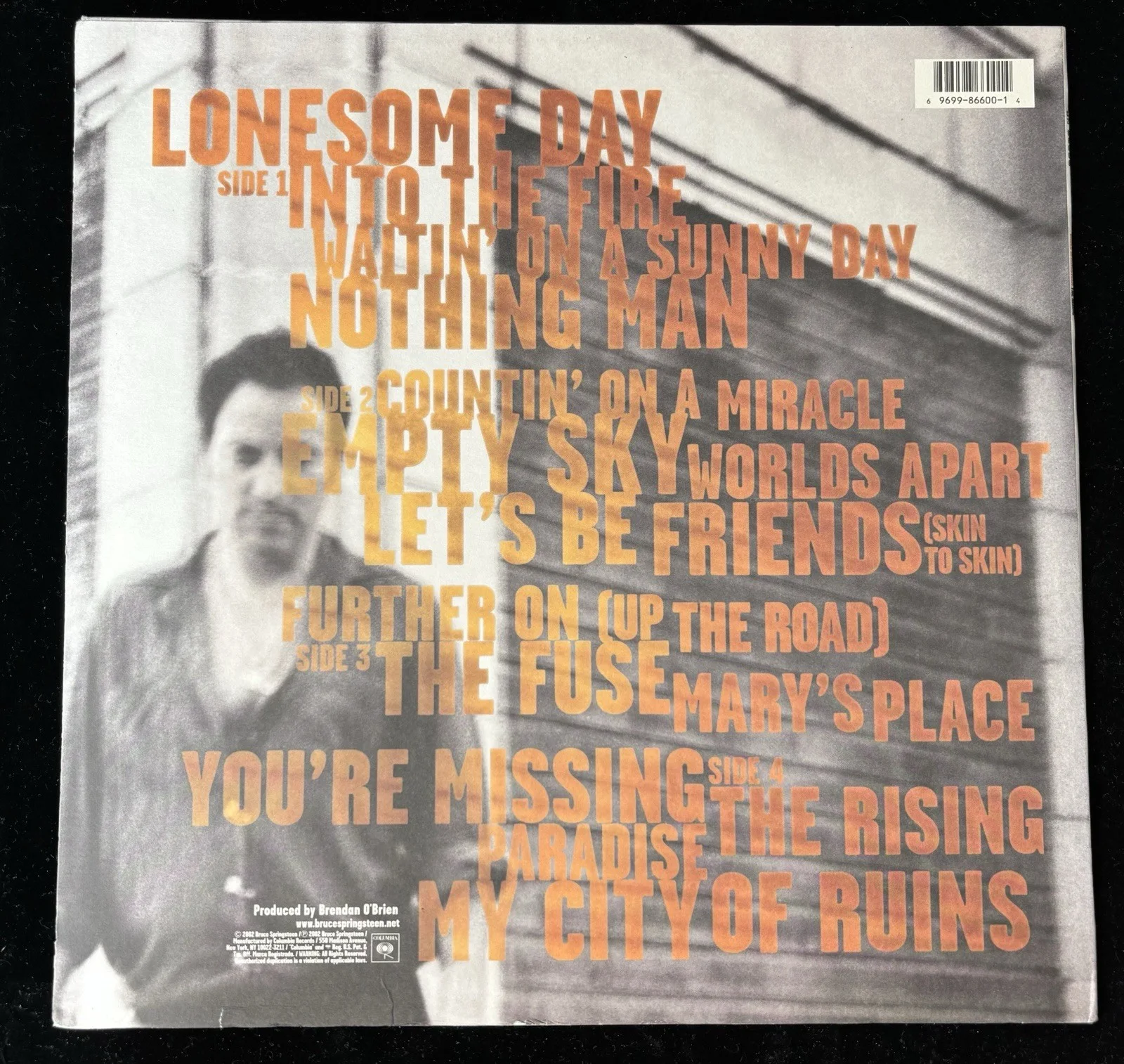 Bruce Springsteen The Rising Signed Autograph PSA DNA Letter COA Album, image 3