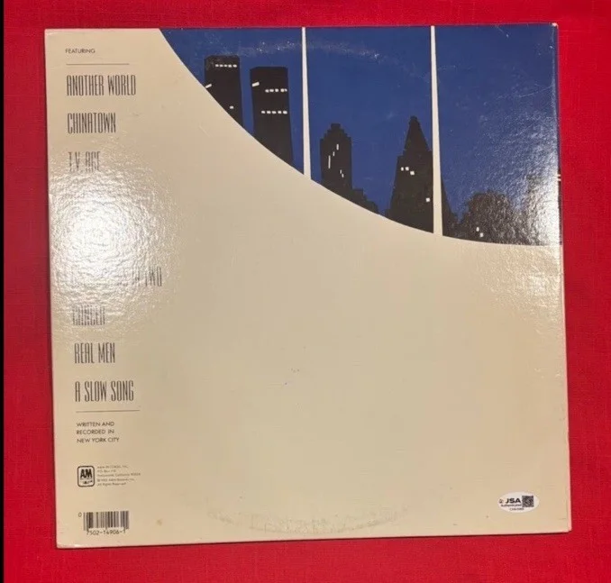 Joe Jackson DAY & NIGHT Vinyl Album Signed Autographed JSA, изображение 2