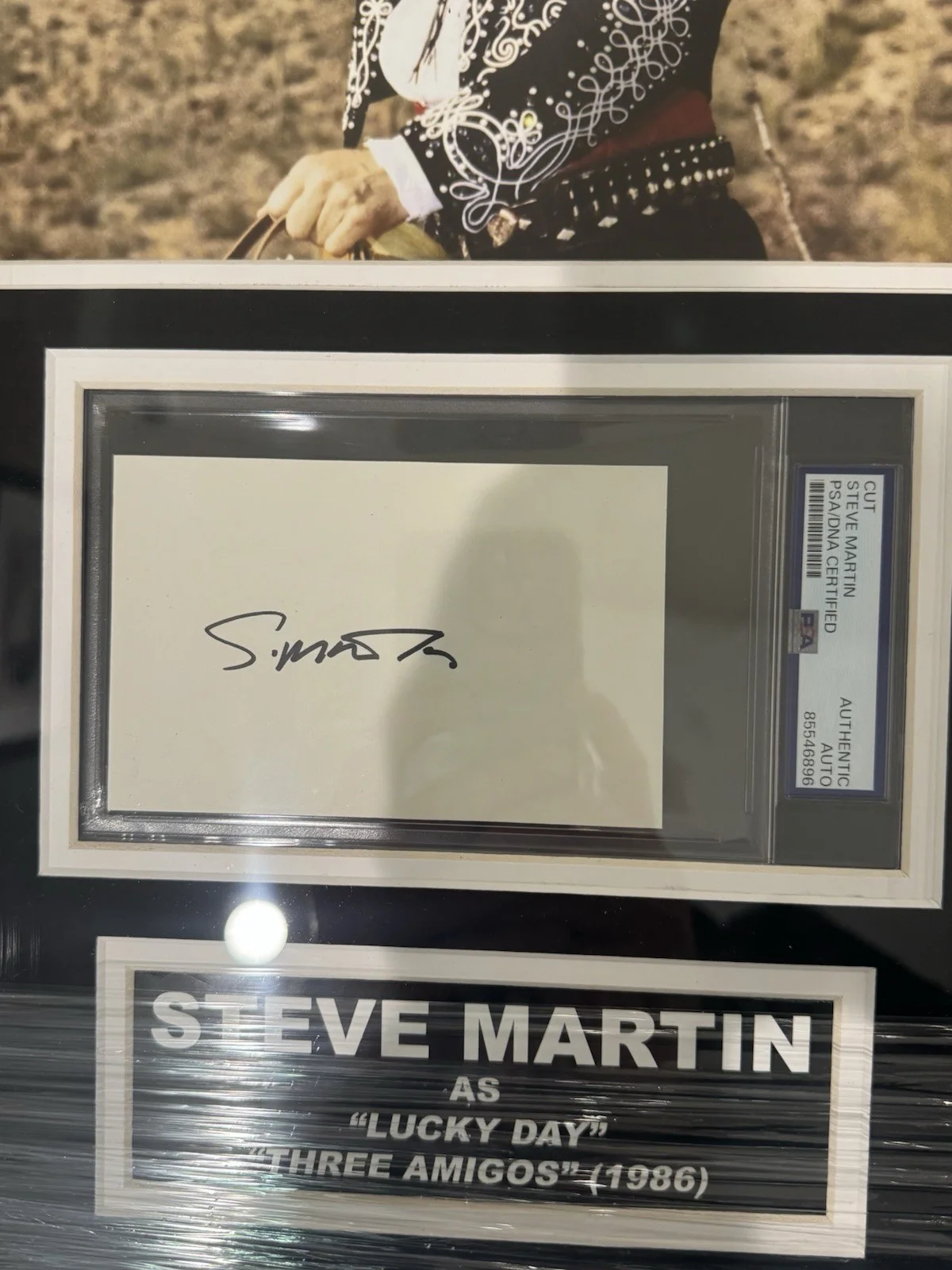 Comedian And Actor Steve Martin Signed Auto Framed 21x27 3, image 2