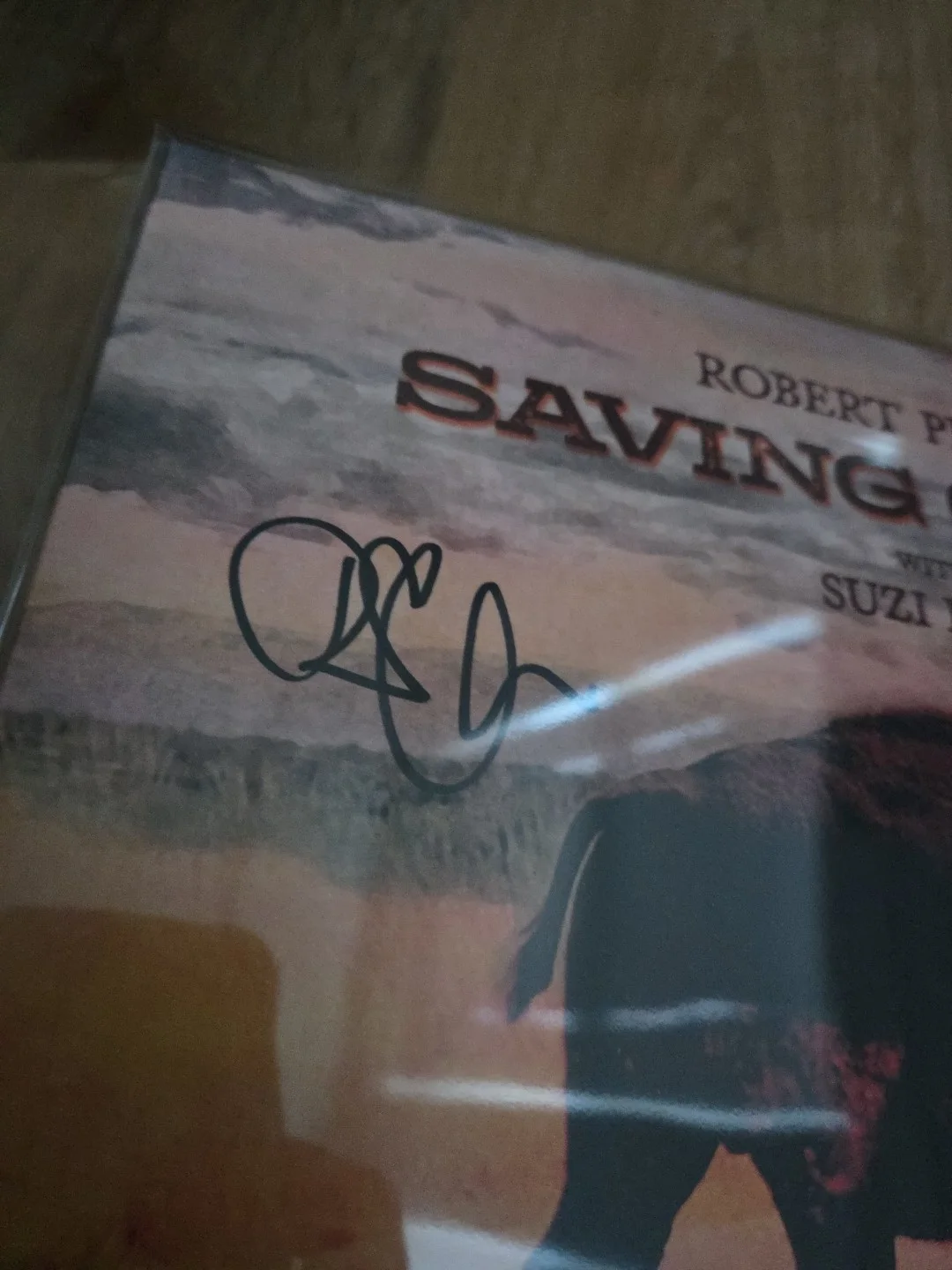 ROBERT PLANT Autographed Signed Saving Grace Vinyl LP Album No COA, изображение 2