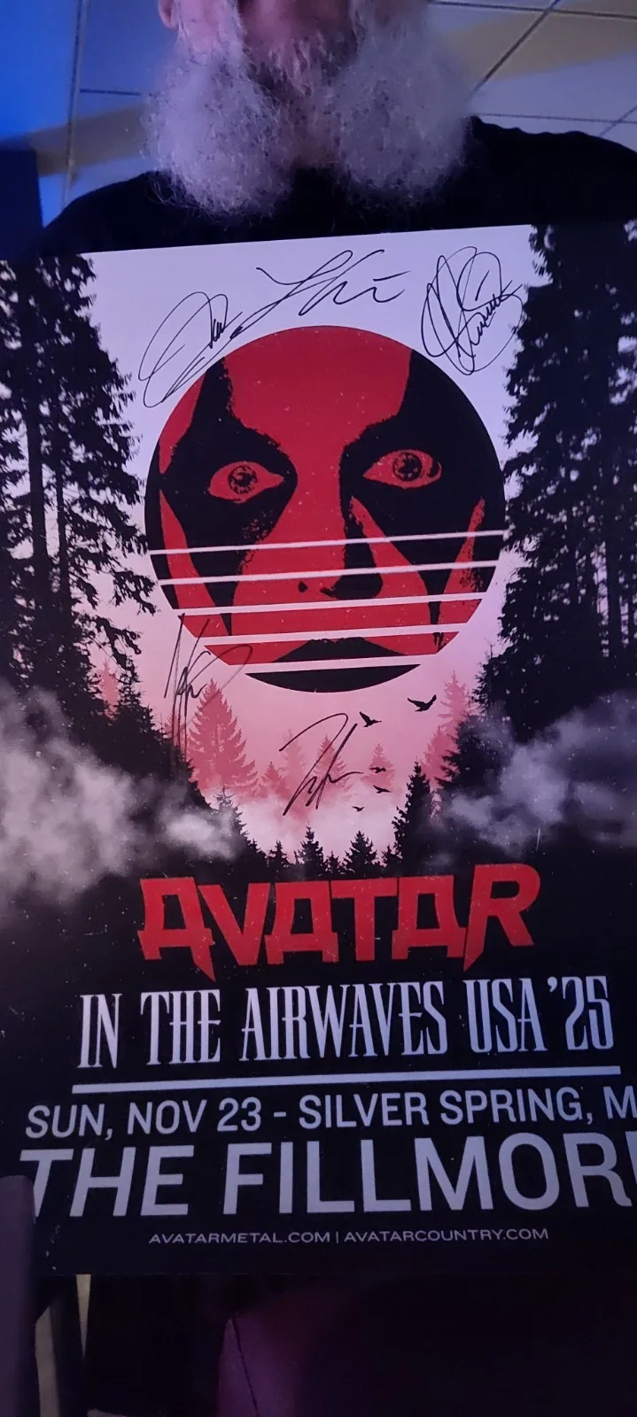 Avatar Signed Fillmore Silver Springs Poster, image 2