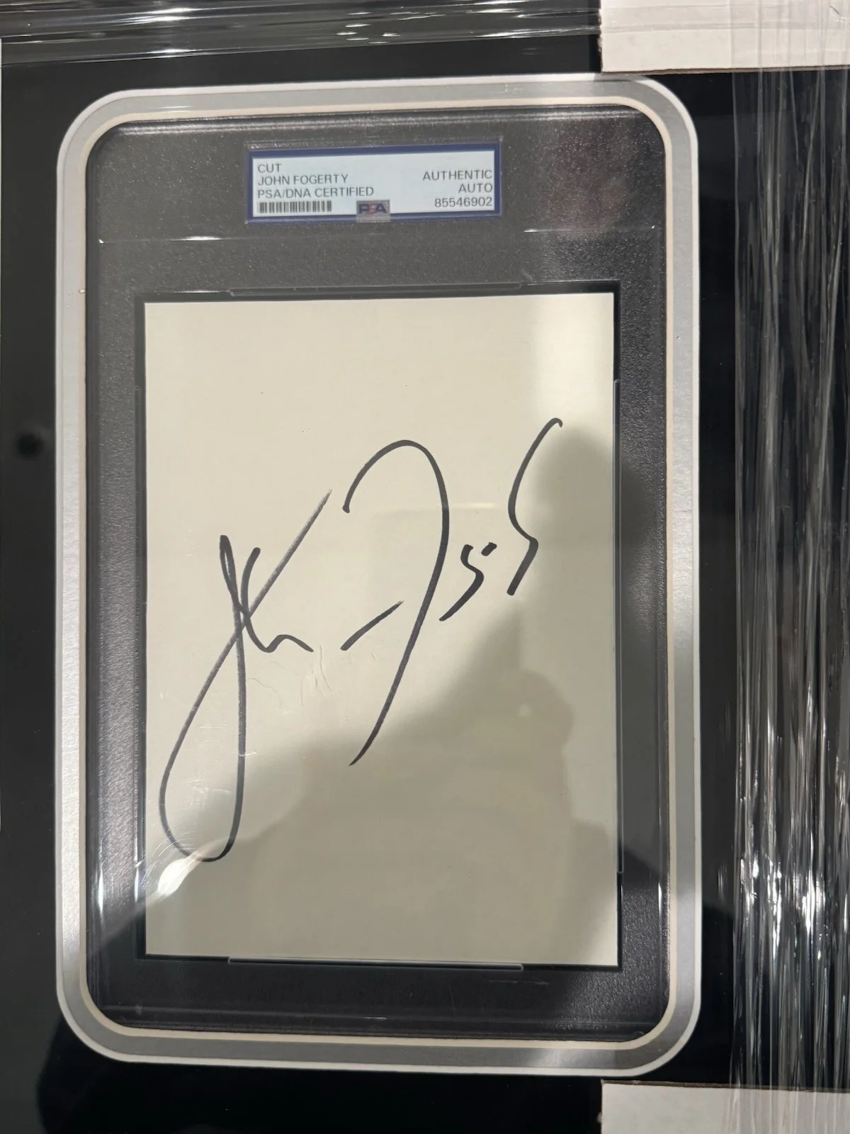 Musican John fogerty Signed Framed Photo Psa Authentic, image 2