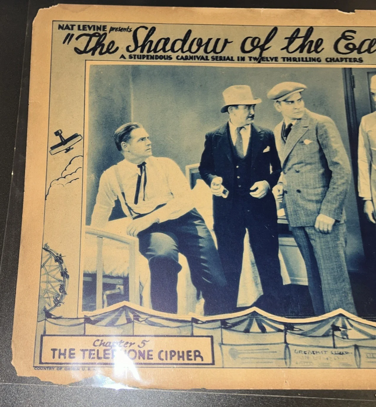 SHADOW OF THE EAGLE chapter 5 TC 1932 serial, John Wayne. The Telephone Cipher, image 2