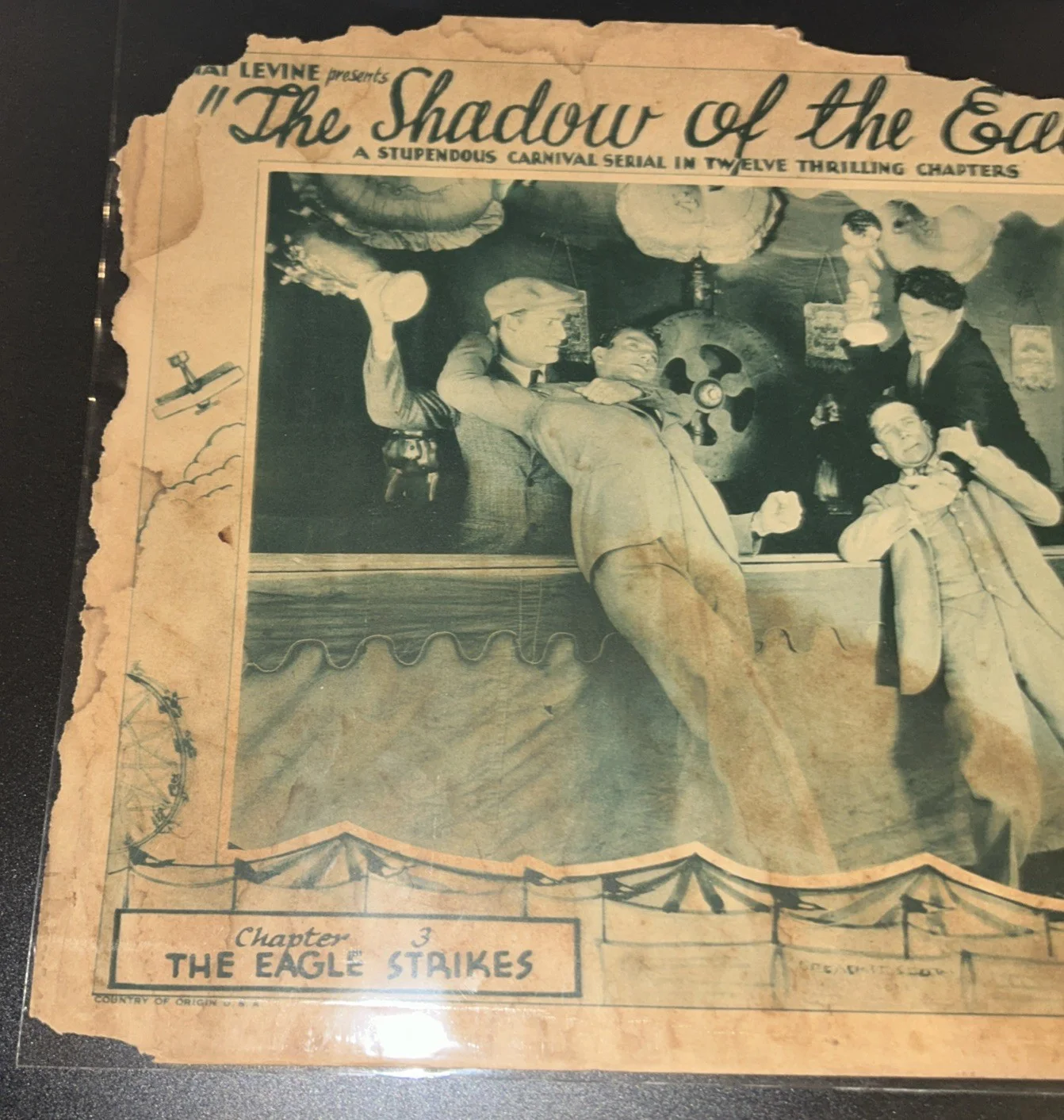 SHADOW OF THE EAGLE chapter 3 TC 1932 serial, John Wayne! The Eagle Strikes, image 2