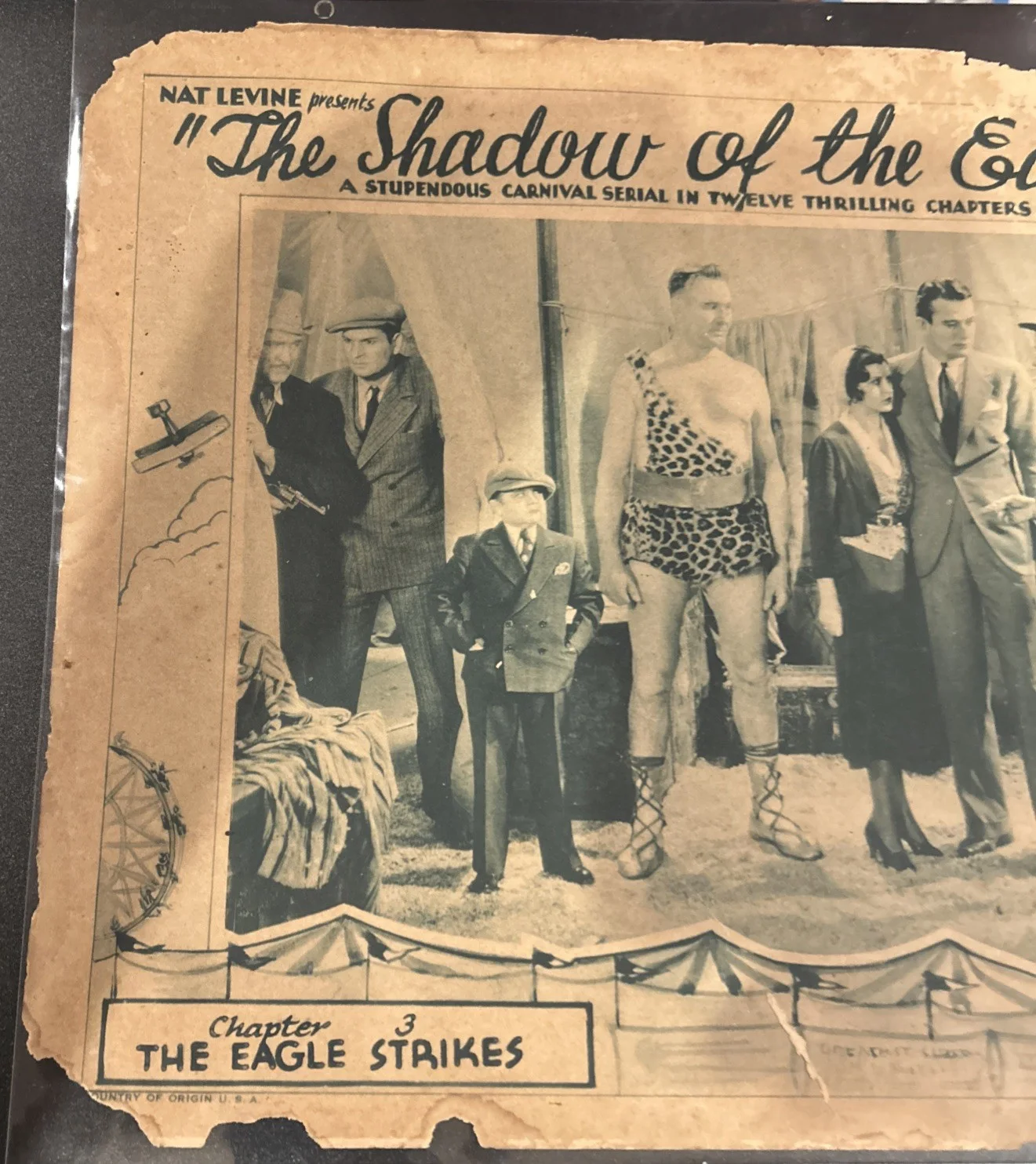 SHADOW OF THE EAGLE chapter 3 TC 1932 serial, John Wayne! The Eagle Strikes, image 2