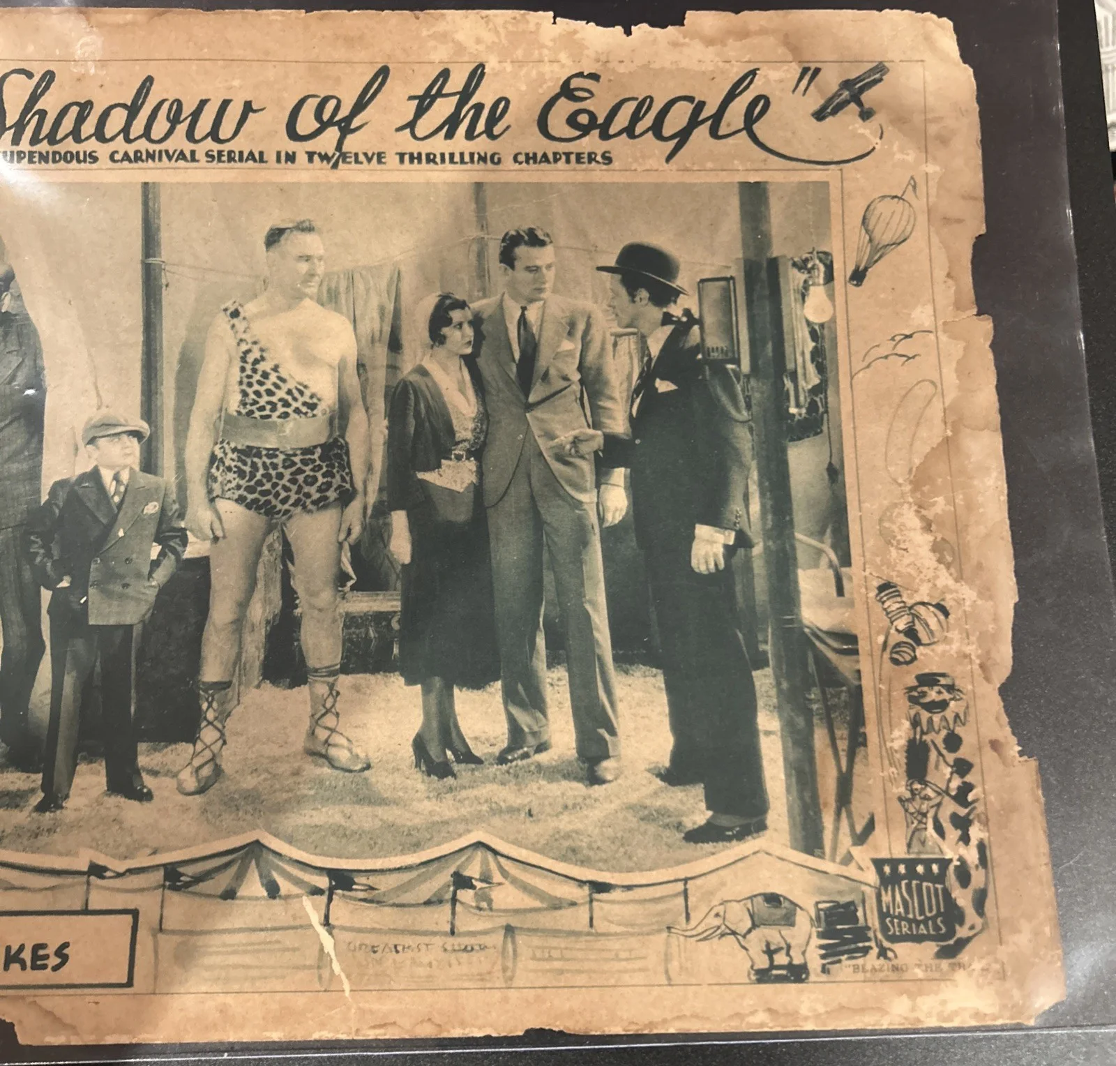 SHADOW OF THE EAGLE chapter 3 TC 1932 serial, John Wayne! The Eagle Strikes, image 3