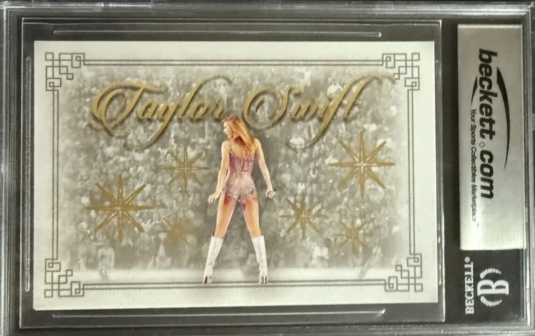 Taylor Swift ERAS TOUR Custom Card Cut Signature Auto Autographed BAS, изображение 4