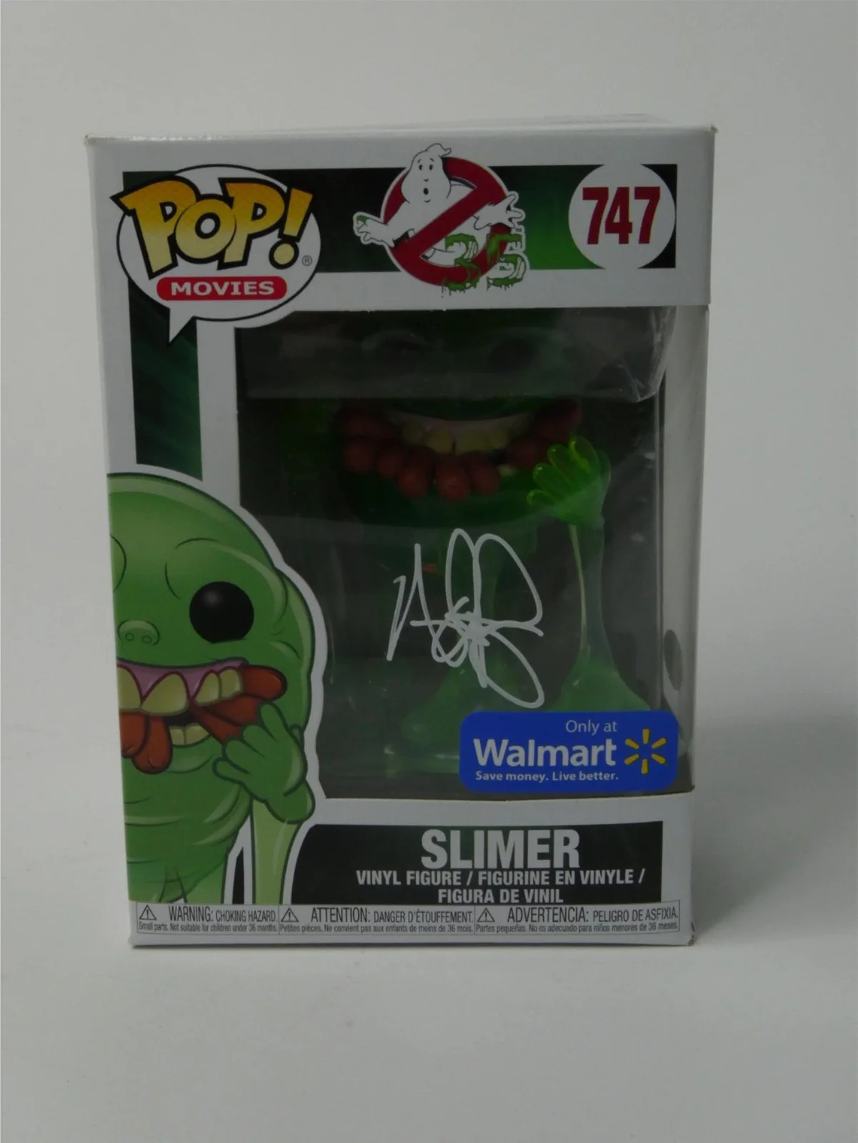 Adam Ray — Adam Ray Signed Funko Pop Ghostbusters Slimer 747 Autographed JSA COA, image 2