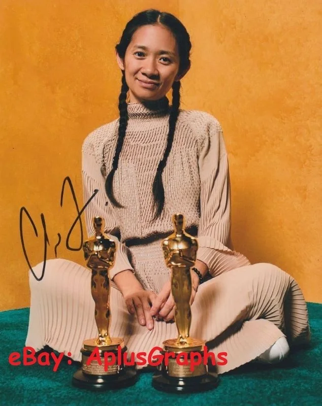 Chloe Zhao — CHLOE ZHAO... Nomadland 's Oscar Winning Director - SIGNED