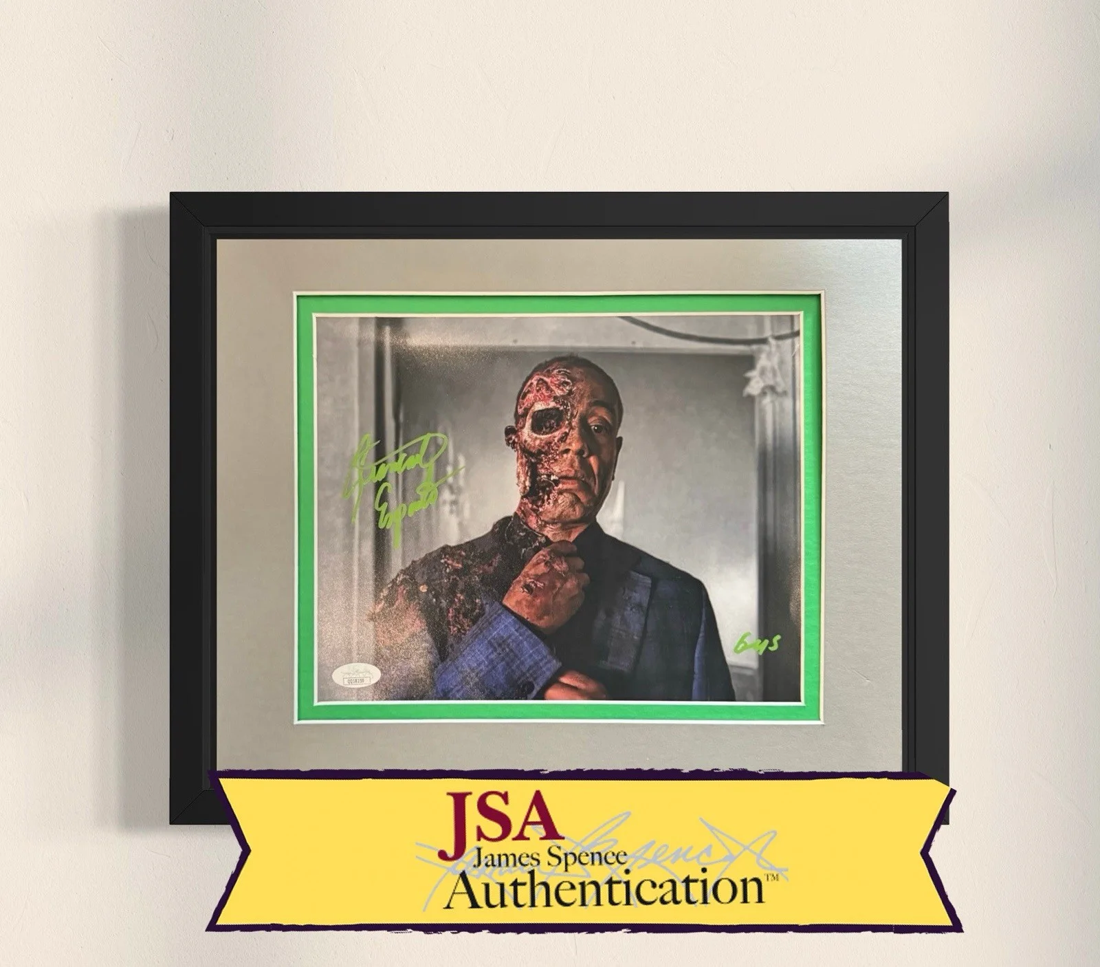 GIANCARLO ESPOSITO — Giancarlo Esposito Signed Photo Breaking Bad 14x11 Gus Fring - JSA