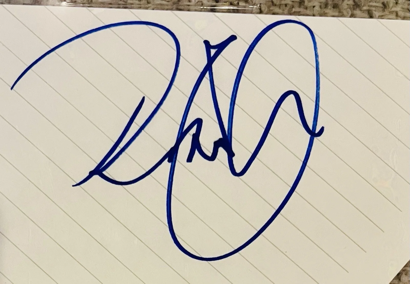 Robert Plant Led Zeppelin Signed 4x6 Autograph PSA/DNA Rare Beauty, изображение 2