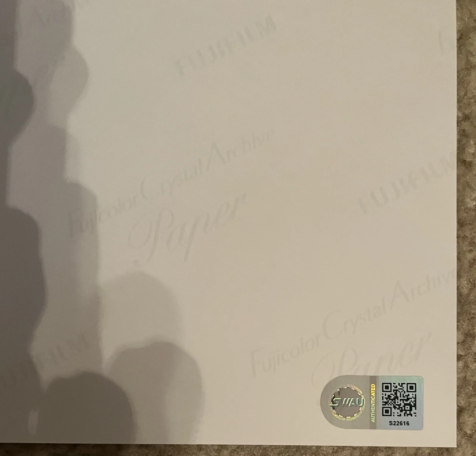 Jared Padalecki — Jared Padalecki/Sam Signed Supernatural Photo “Join The Hunt” Exclusive SWAU, изображение 3