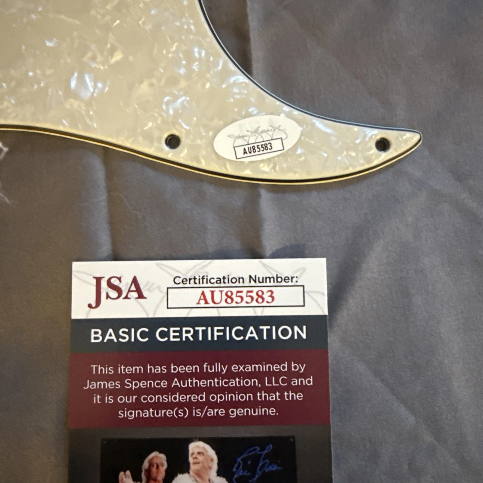 Phil Soussan Signed Pickguard Ozzy Osbourne Last In Line JSA Certified Autograph, изображение 4