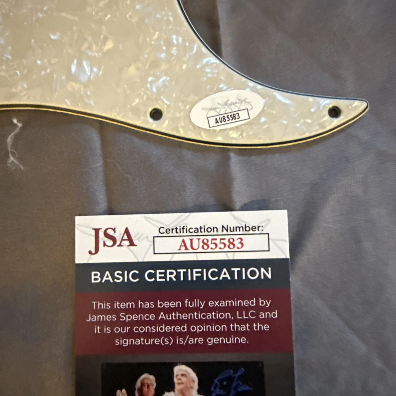 Phil Soussan Signed Pickguard Ozzy Osbourne Last In Line JSA Certified Autograph, изображение 5