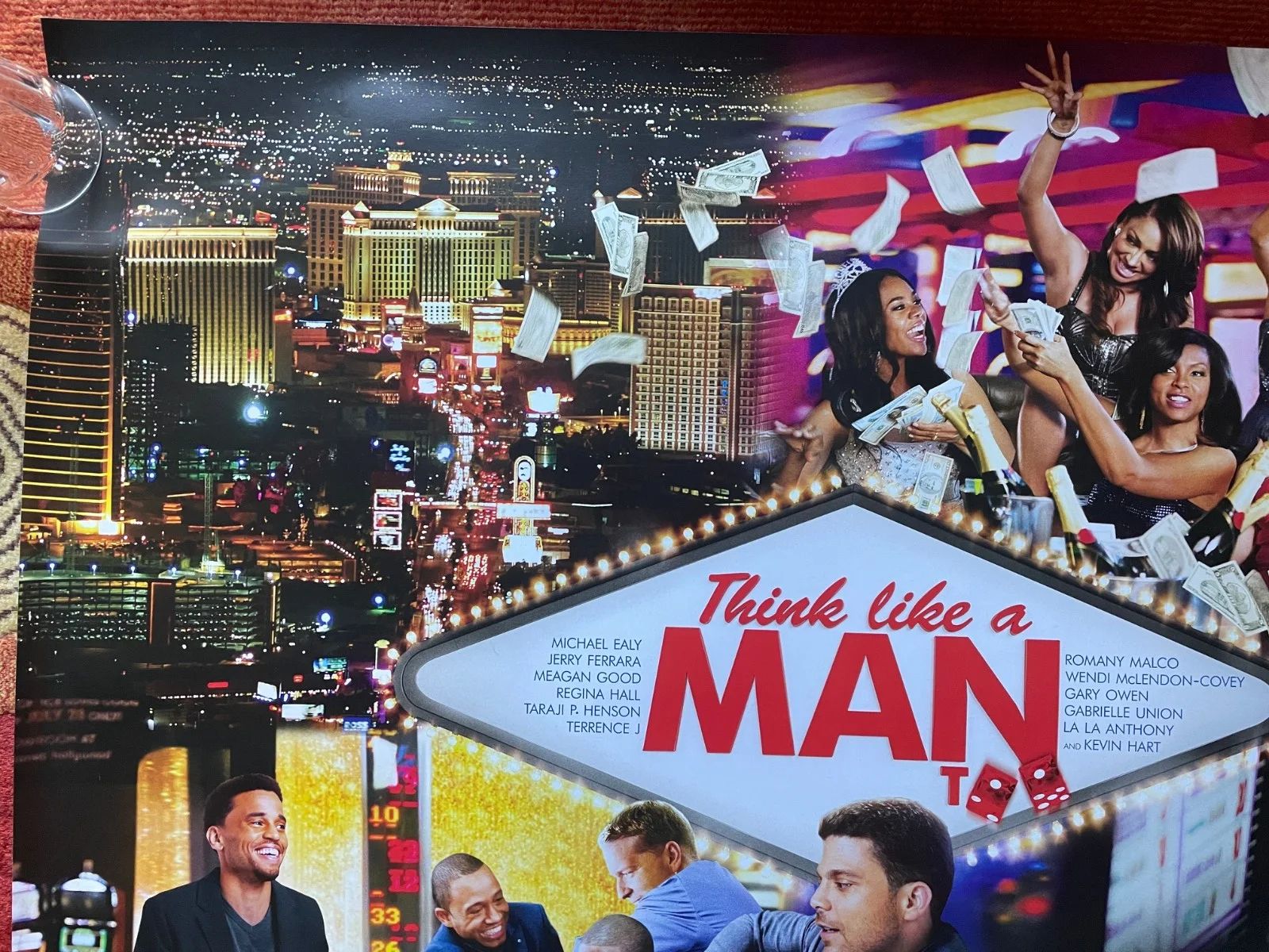 THINK LIKE A MAN (2012) Original UK Quad Movie Film Poster Meagan Good, изображение 2