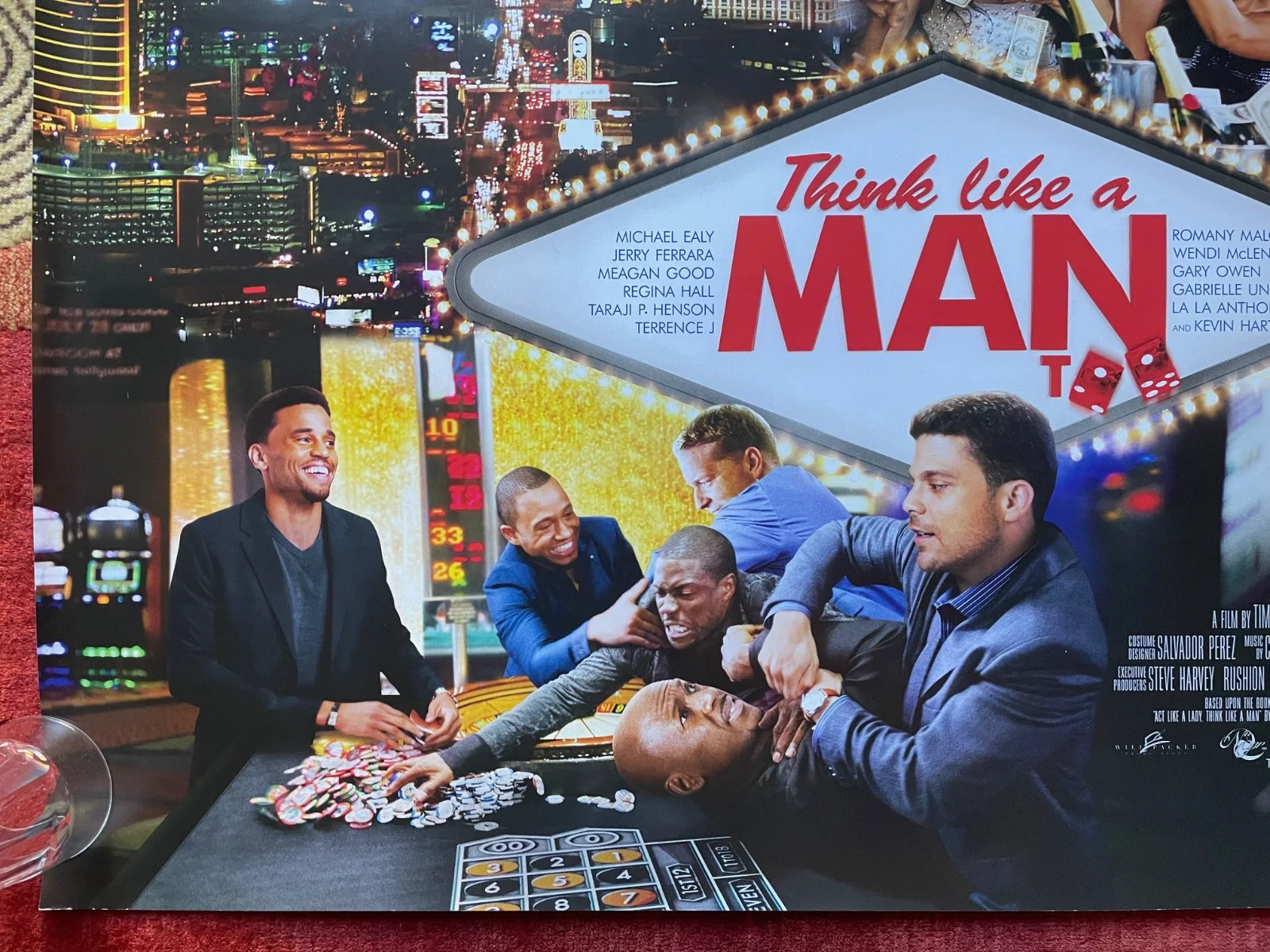 THINK LIKE A MAN (2012) Original UK Quad Movie Film Poster Meagan Good, изображение 3