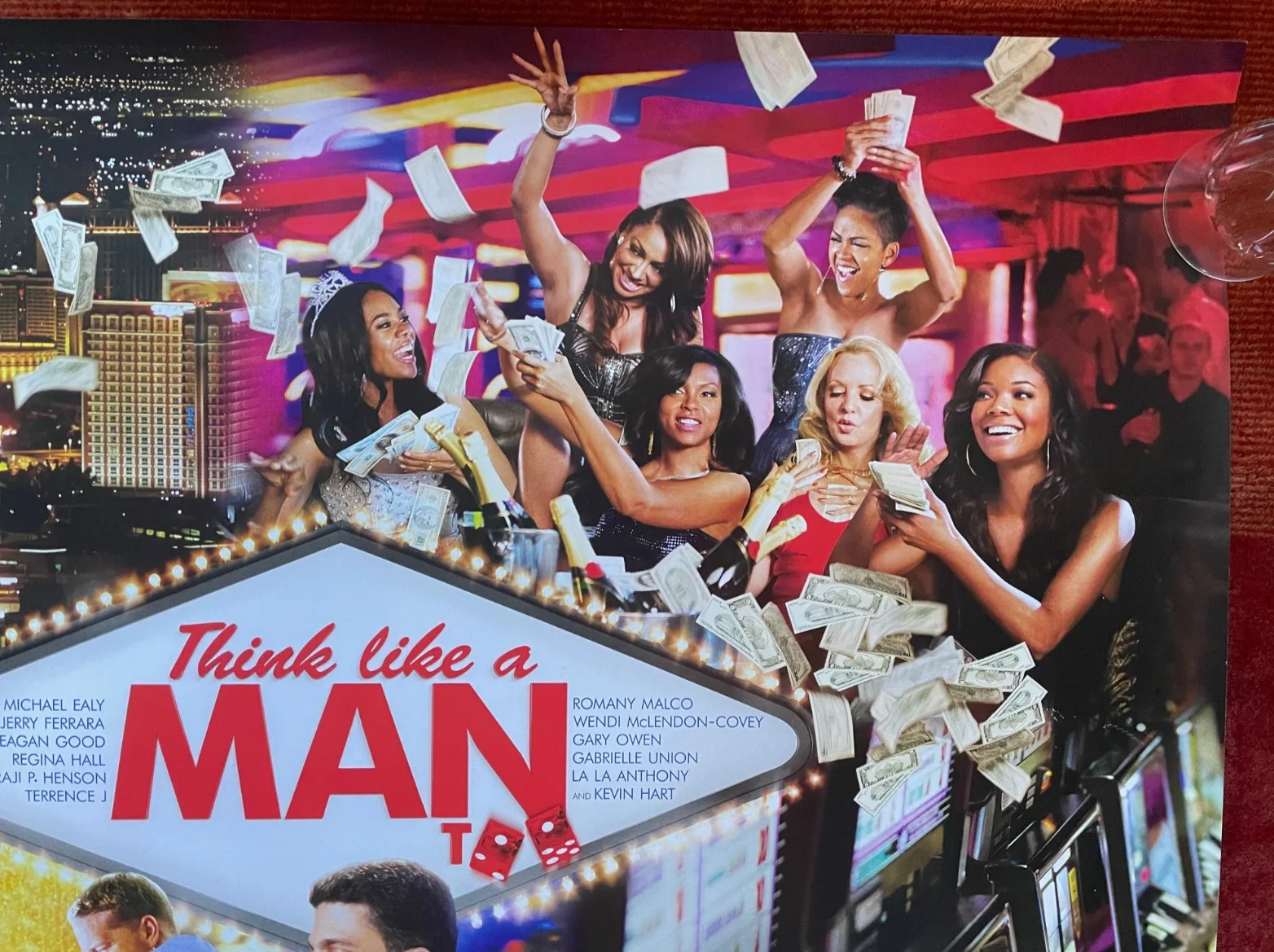 THINK LIKE A MAN (2012) Original UK Quad Movie Film Poster Meagan Good, изображение 4