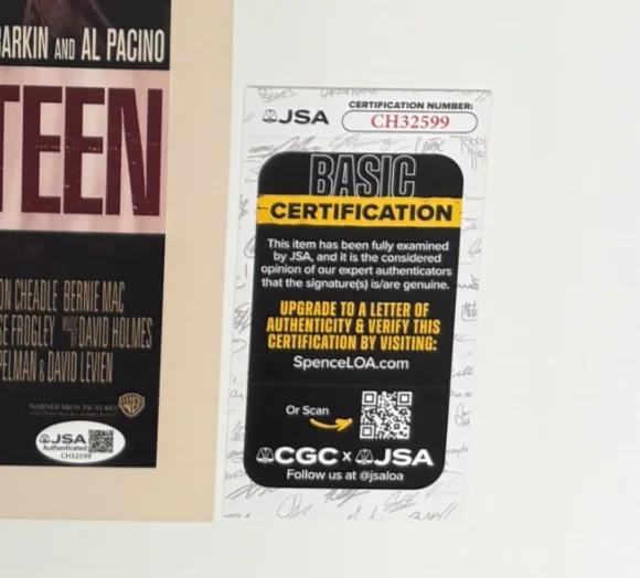 STEVEN SODERBERGH — STEVEN SODERBERGH Authentic Hand-signed "OCEAN'S THIRTEEN" 12x18 Photo (JSA COA), image 2