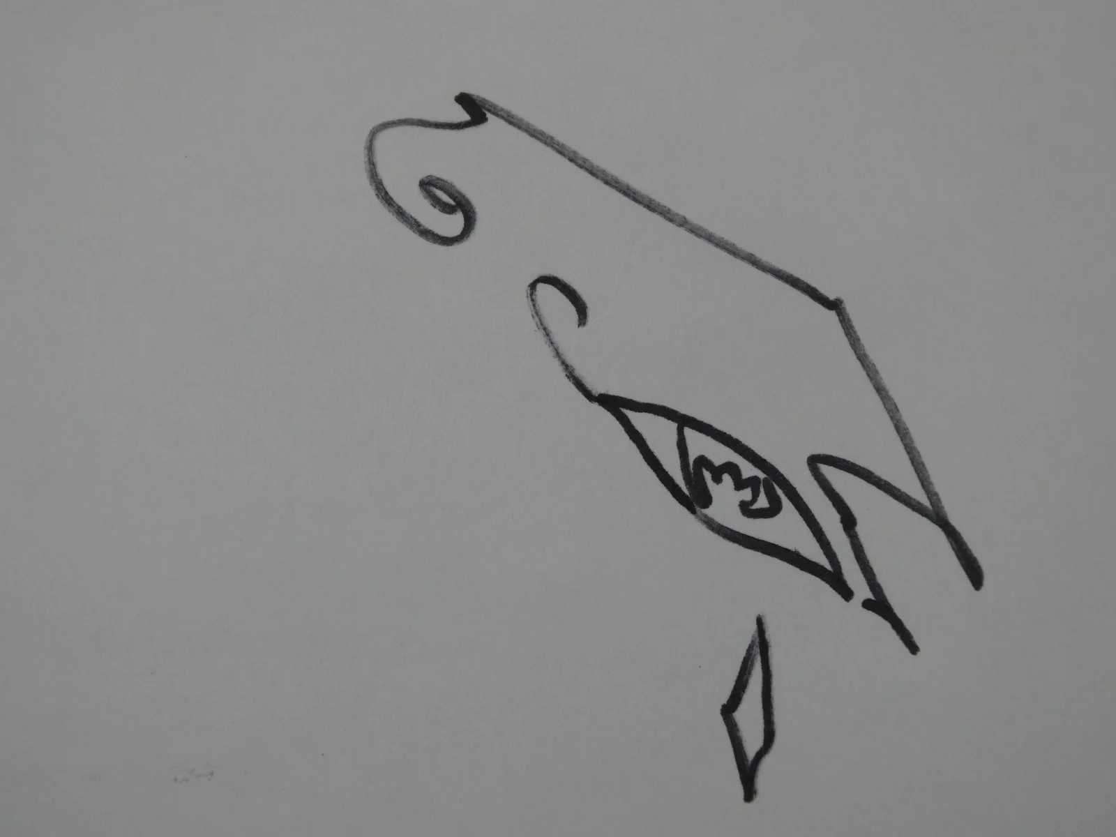 David Mack — David Mack Signed Sketch 8.5x10.75 Paper Autographed Comic Book Artist Kabuki, изображение 4