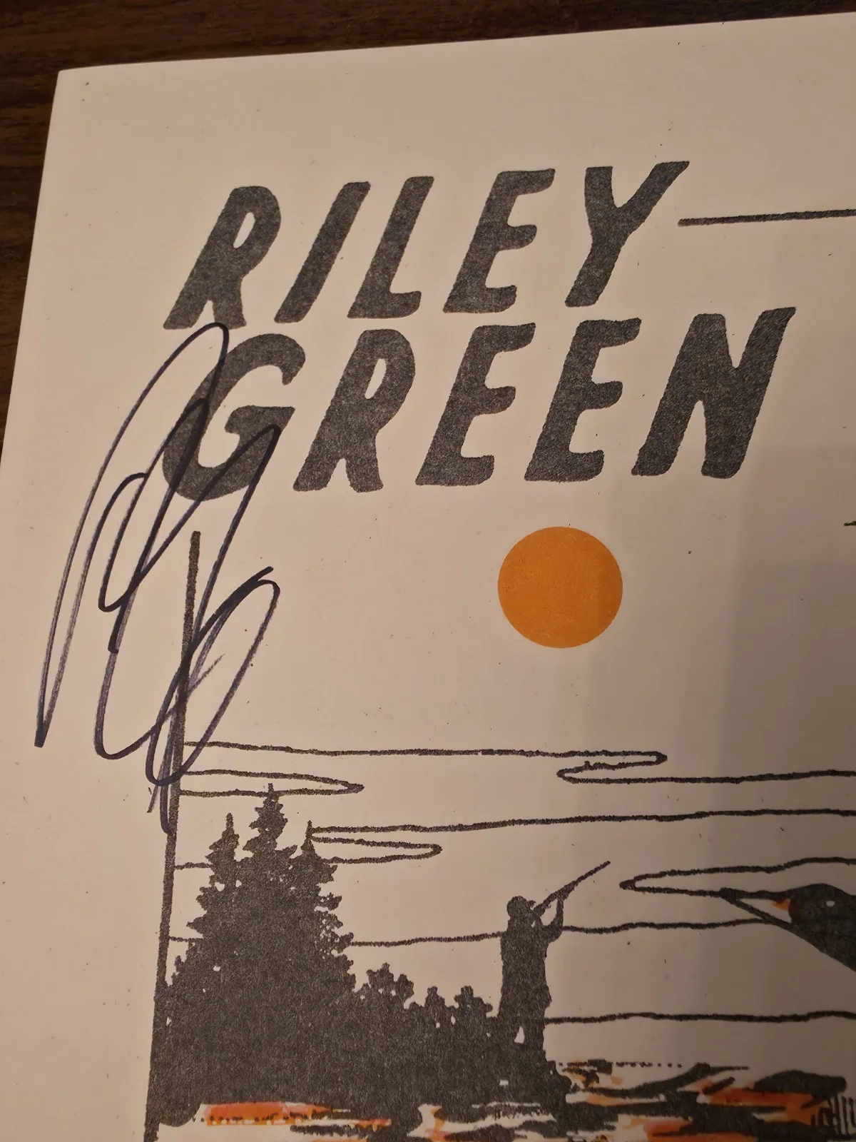 Riley Green VIP Merch Signed Autographed Poster, Candle, Bottle Opener, Koozie, image 3